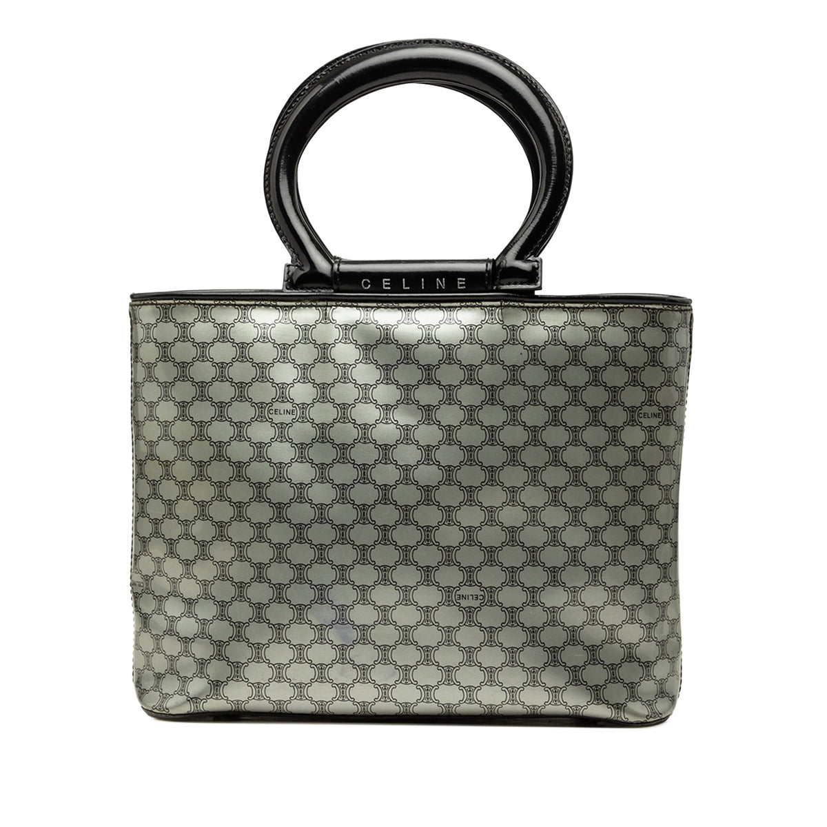 Celine Macadam PVC Top Handle Bag