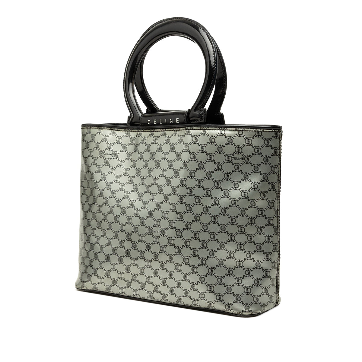 Celine Macadam PVC Top Handle Bag