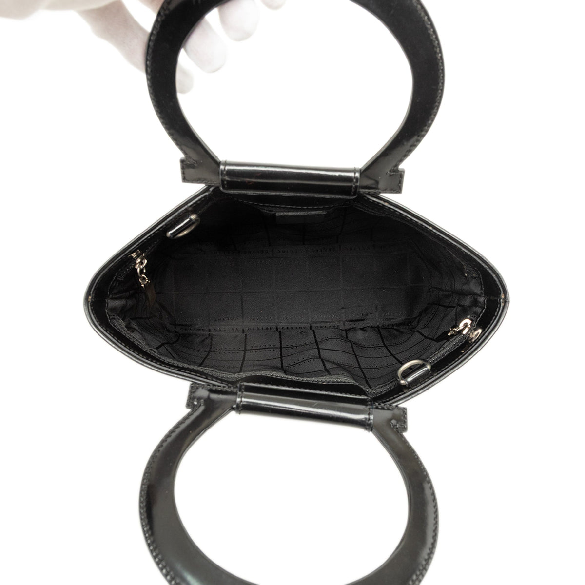 Celine Macadam PVC Top Handle Bag