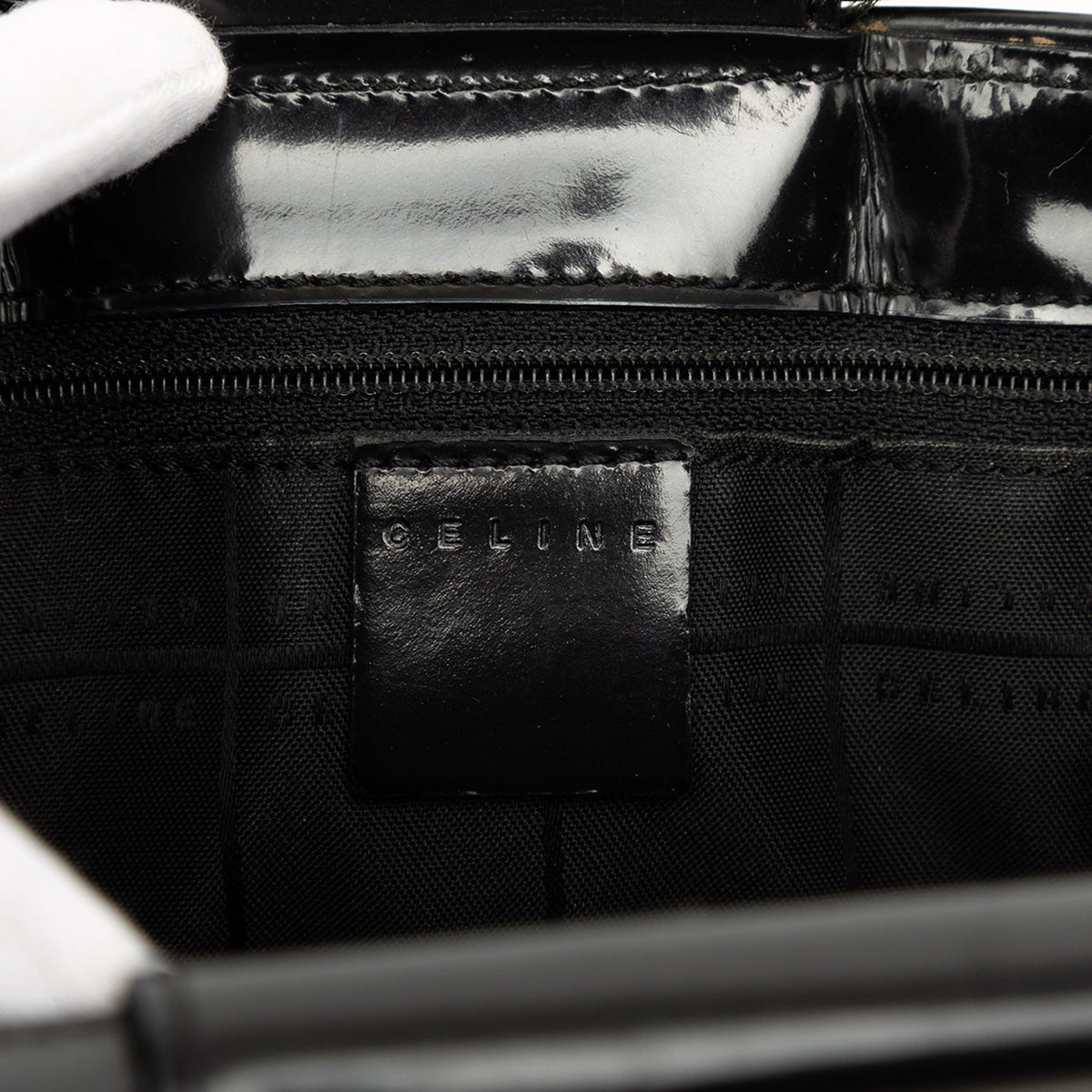 Celine Macadam PVC Top Handle Bag