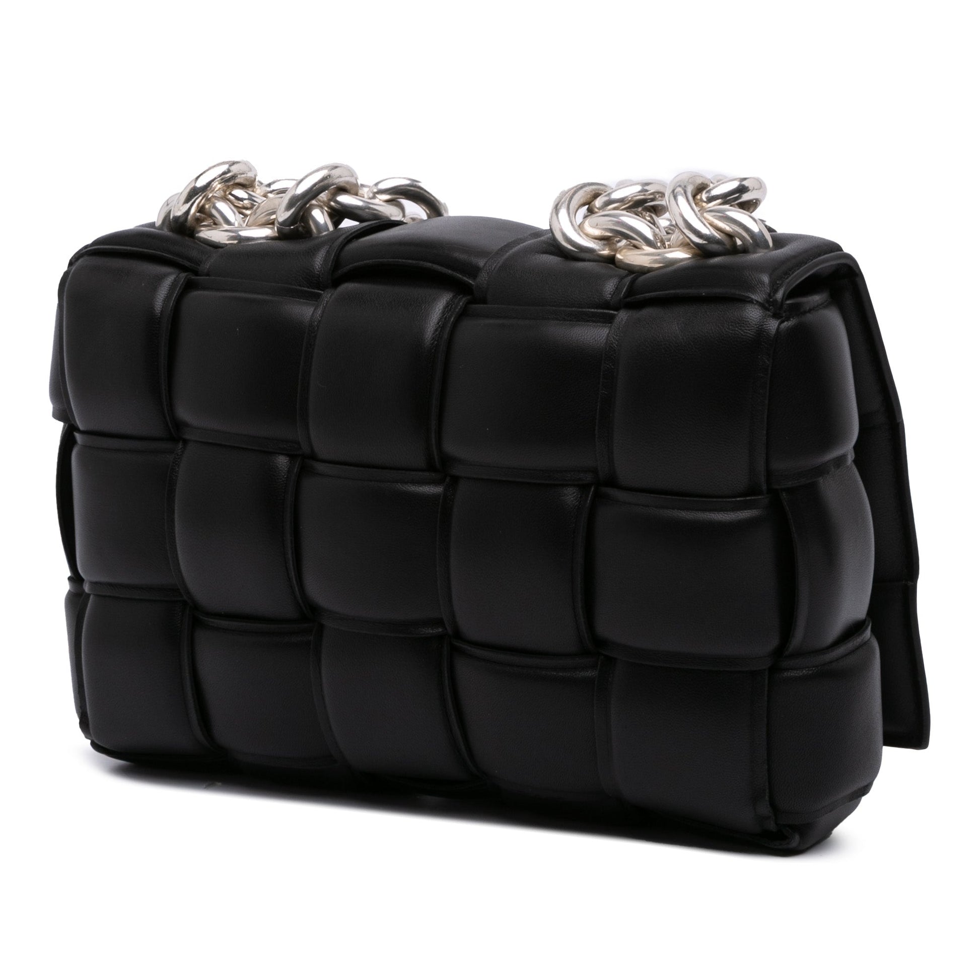 Bottega Veneta Nappa Intrecciato Padded Chain Cassette Satchel