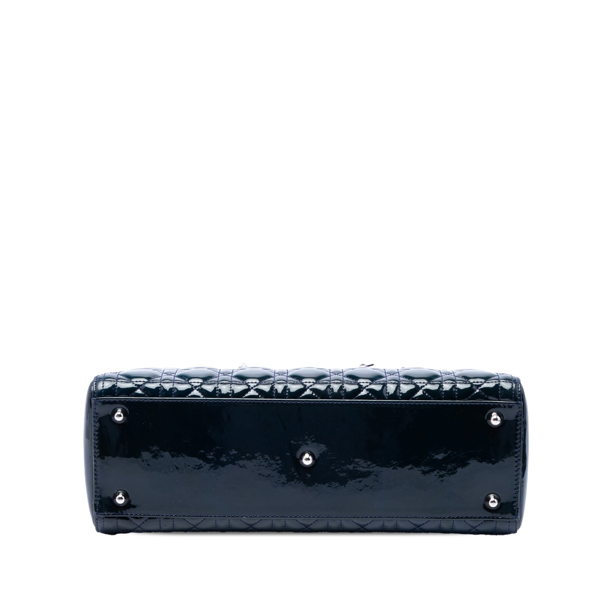 Dior Large Patent Cannage Lady Dior