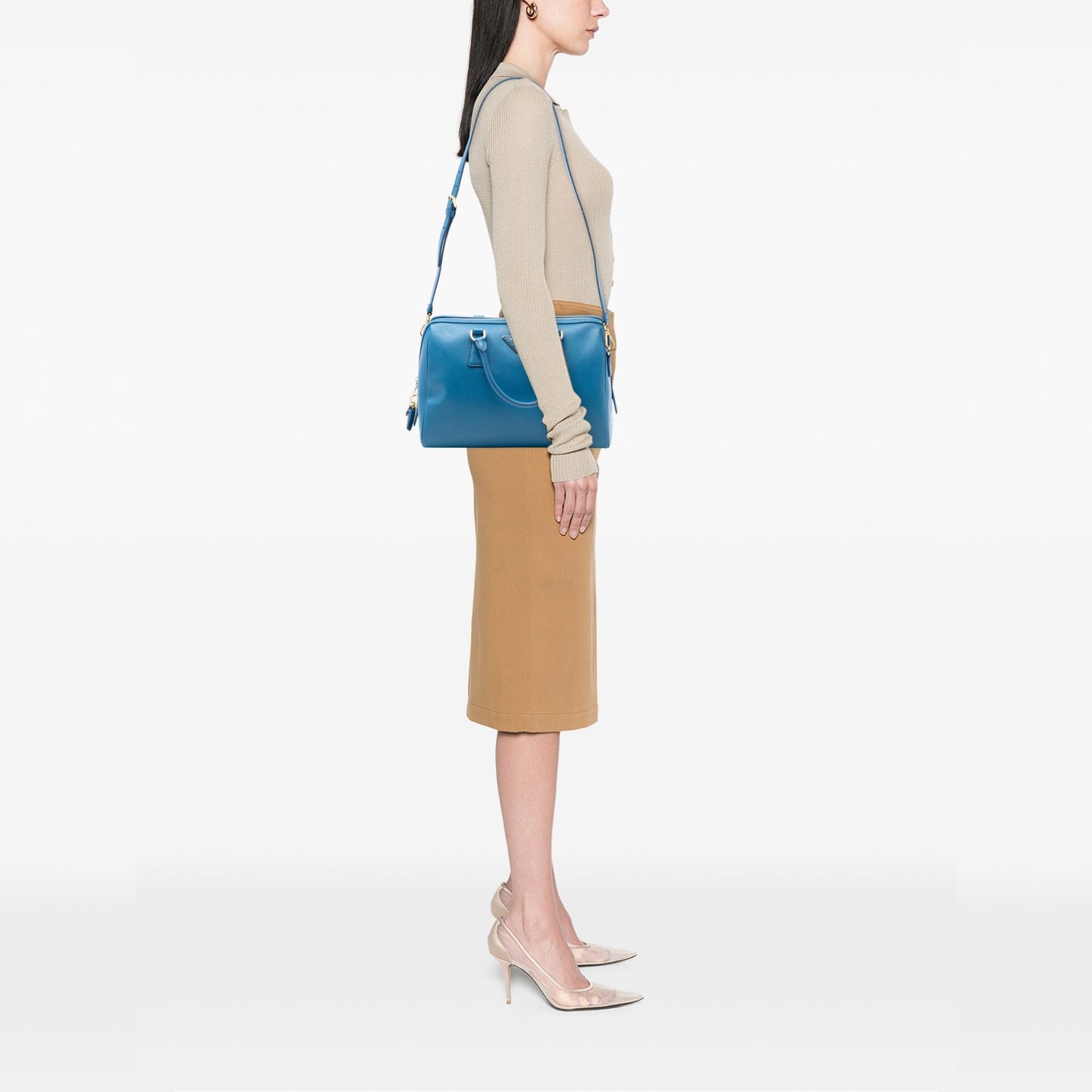Saffiano Lux Boston Bag