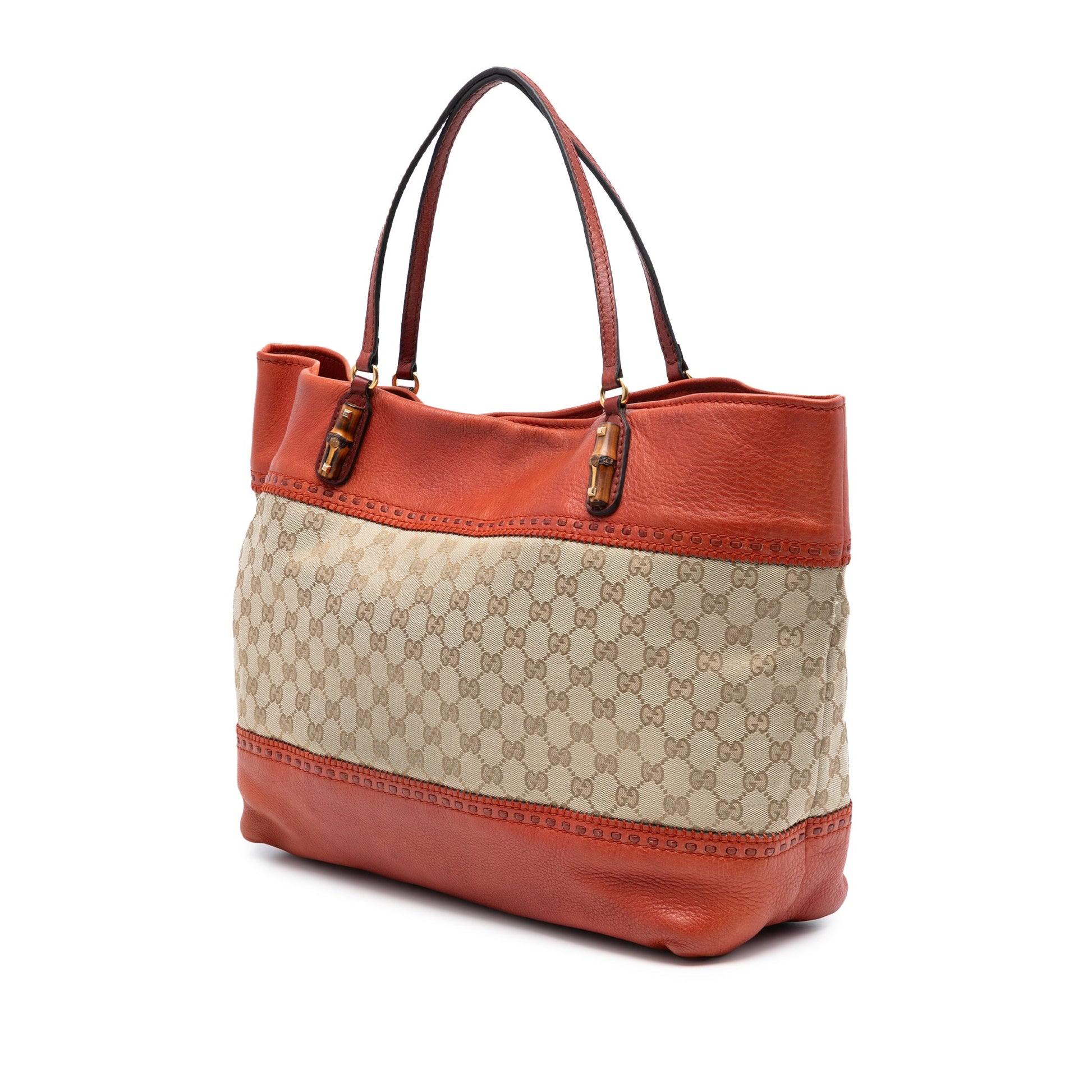 Large GG Canvas Laidback Crafty Tote