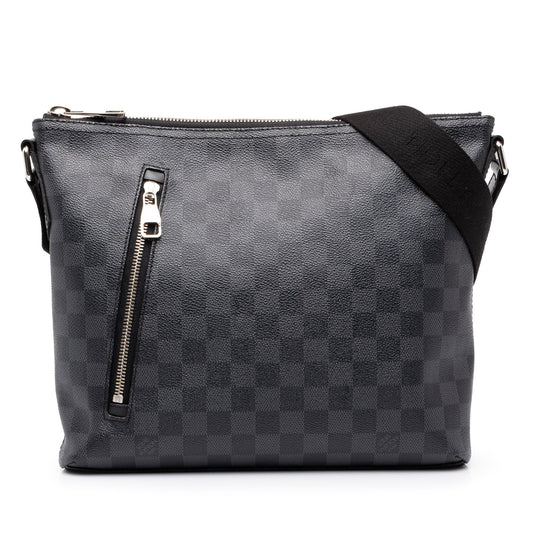 Louis Vuitton Damier Graphite Mick PM — Black