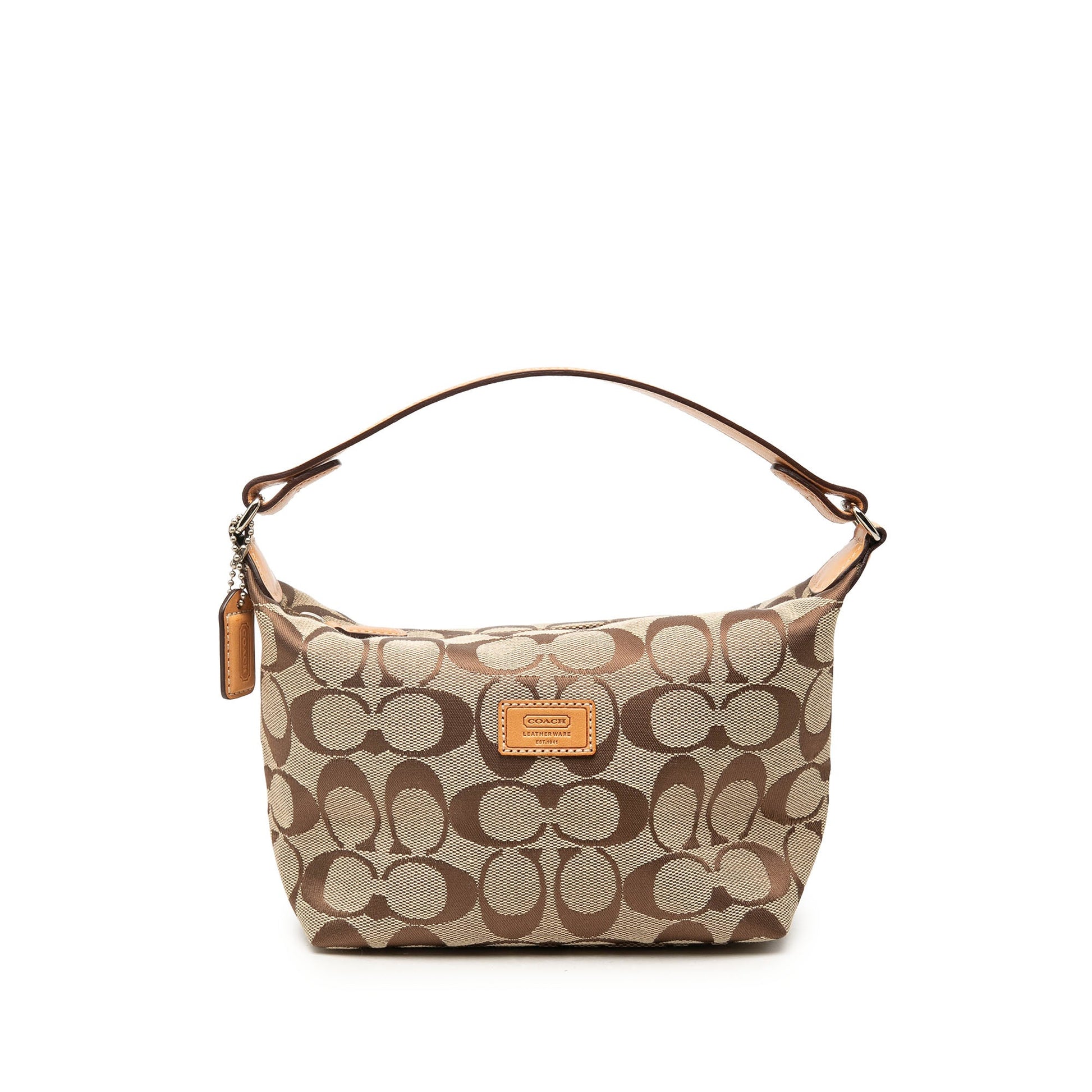 Coach Canvas Signature Sufflette Handbag