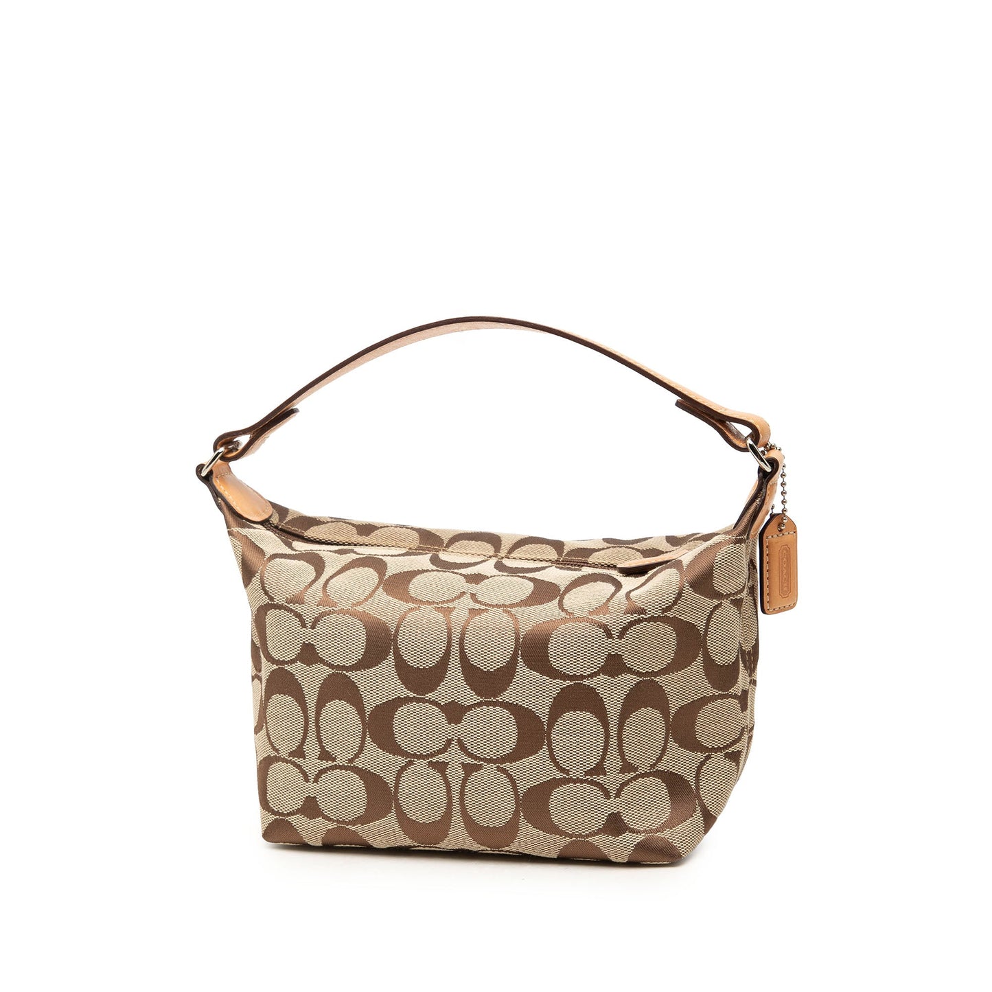 Coach Canvas Signature Sufflette Handbag
