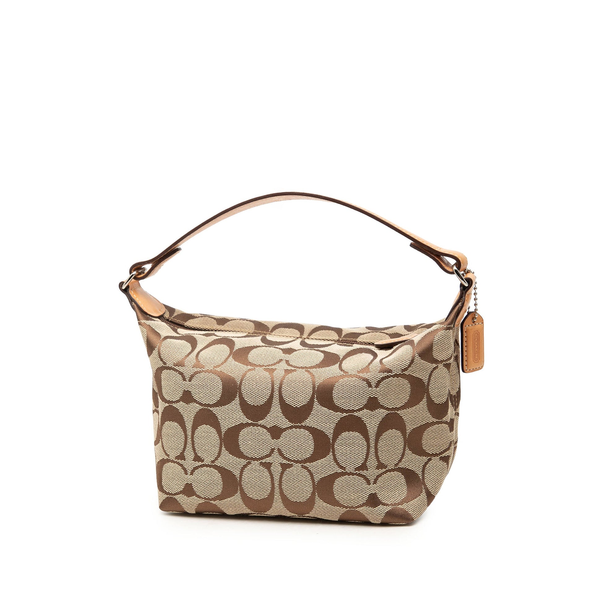 Coach Canvas Signature Sufflette Handbag