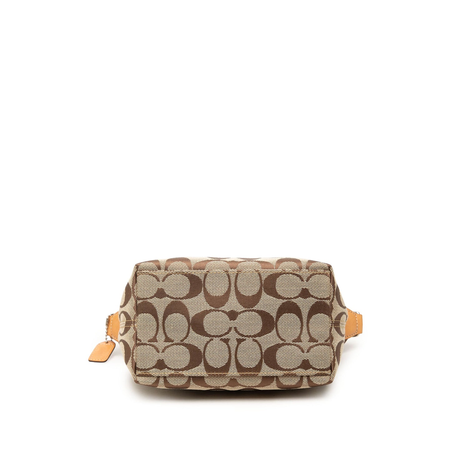 Coach Canvas Signature Sufflette Handbag