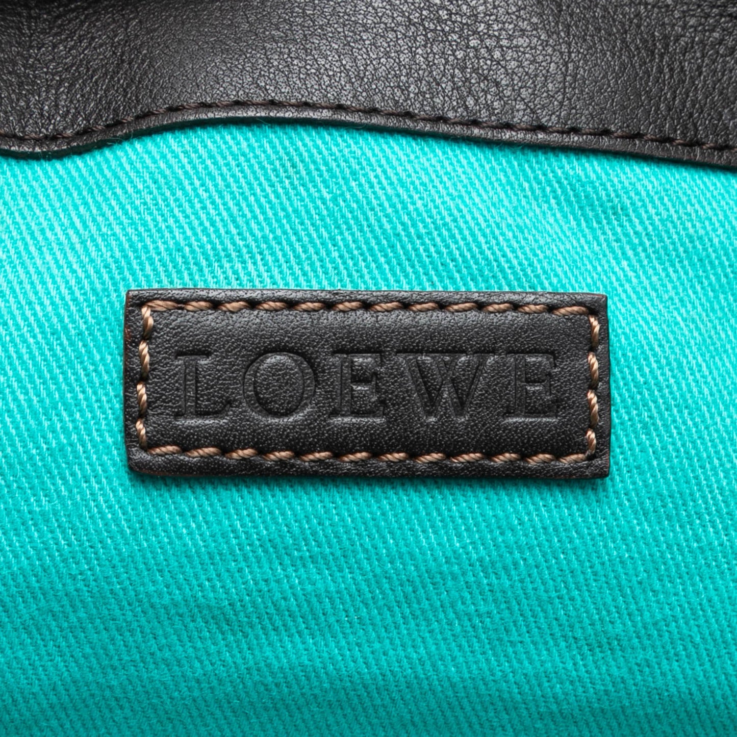 LOEWE Suede Studded Anagram Hobo