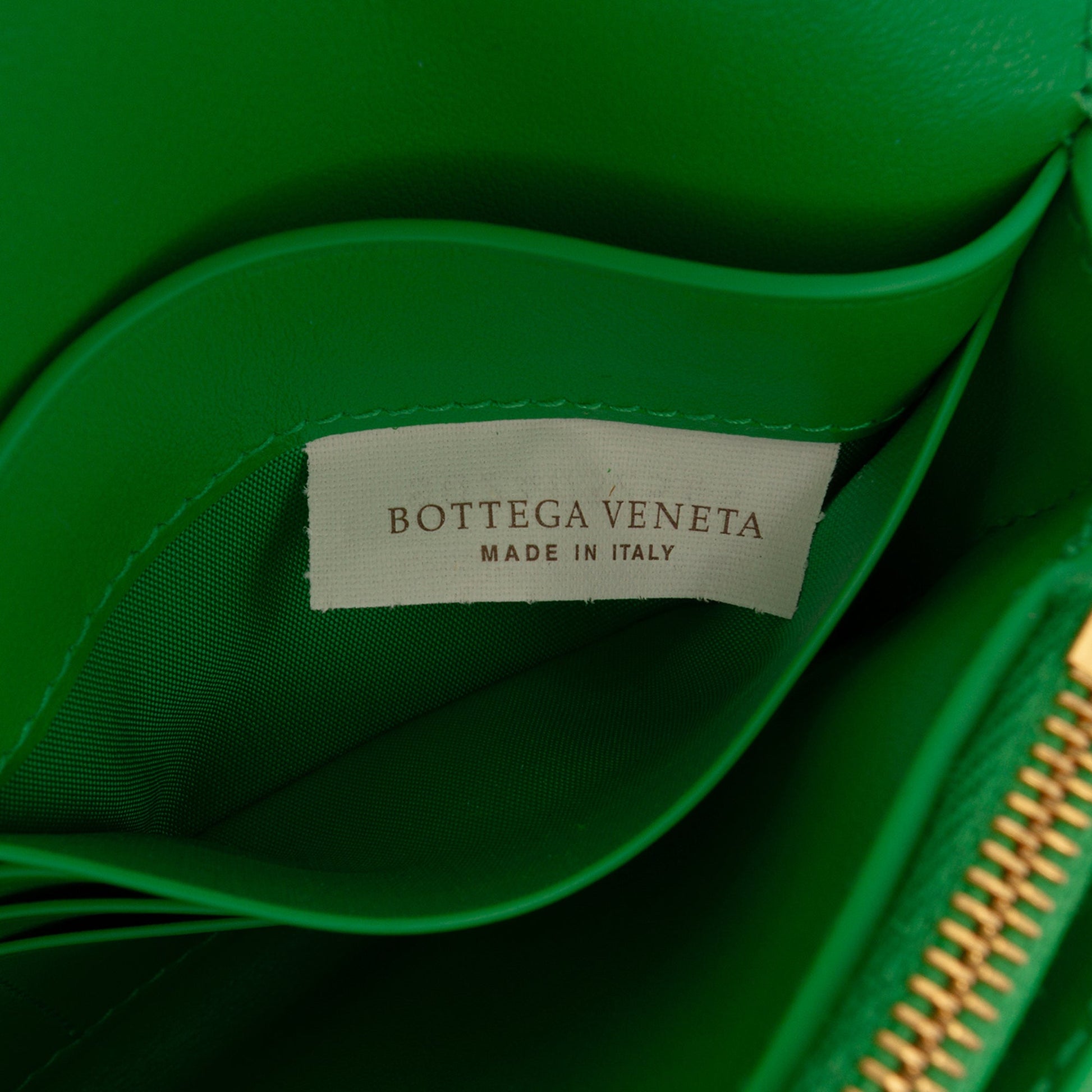 Bottega Veneta Nappa Intrecciato Wallet On Strap