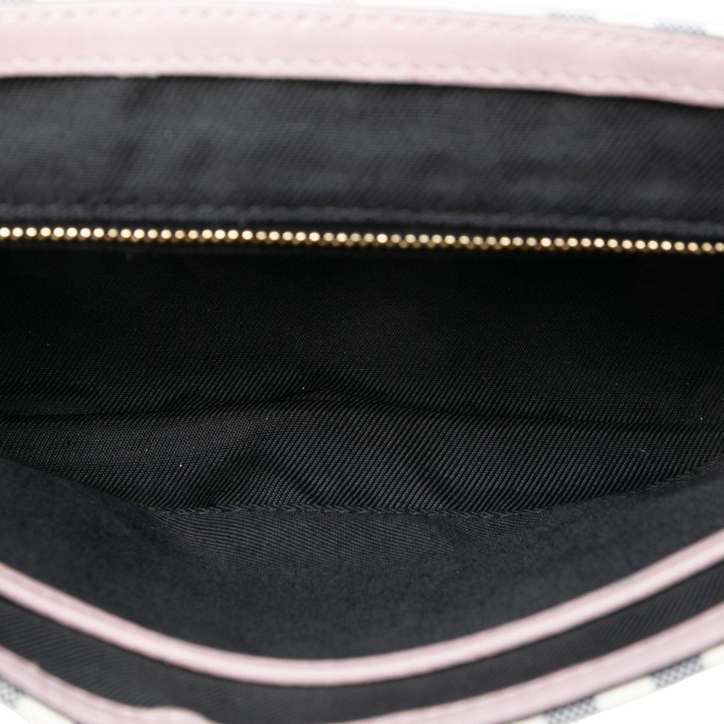 Burberry Small Haymarket Check Trimmed Leather Dickens Crossbody