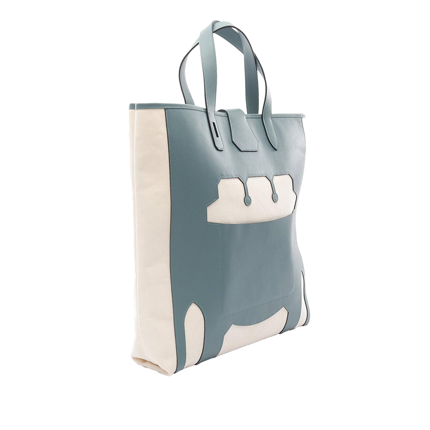 Hermès Petit H Swift Monsieur B GM Tote