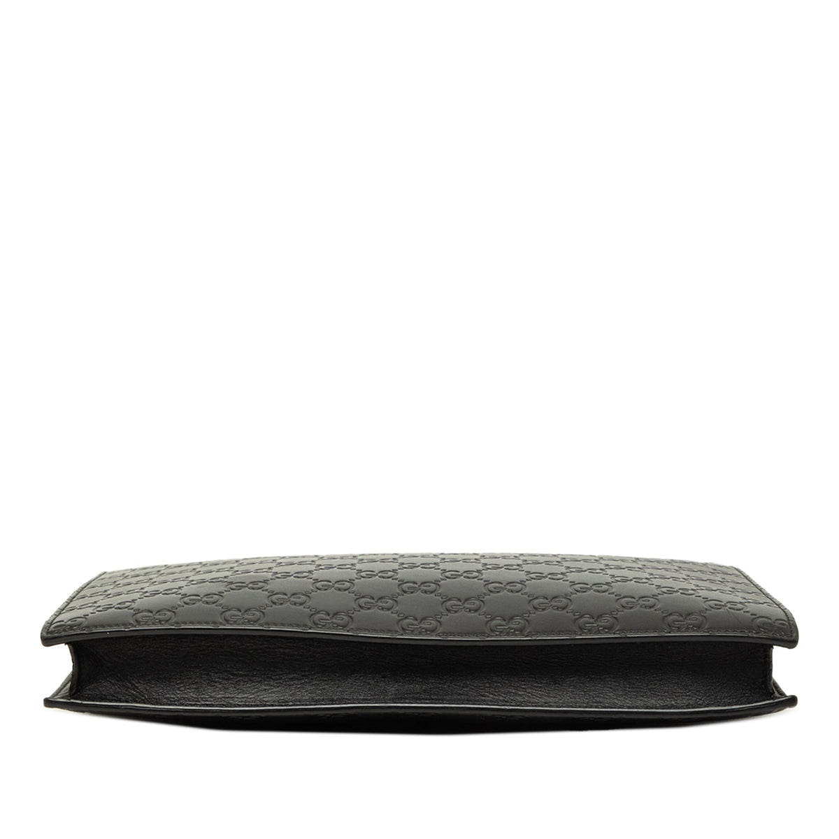 Gucci Guccissima Clutch — Black