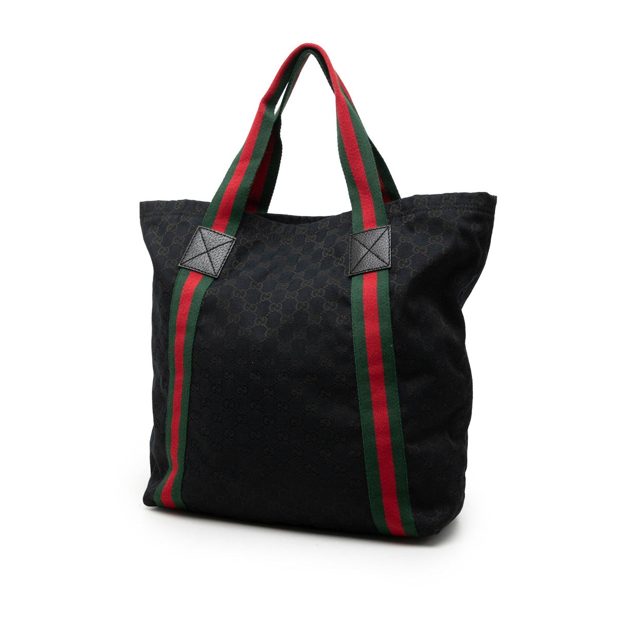 Gucci GG Canvas Web Tote