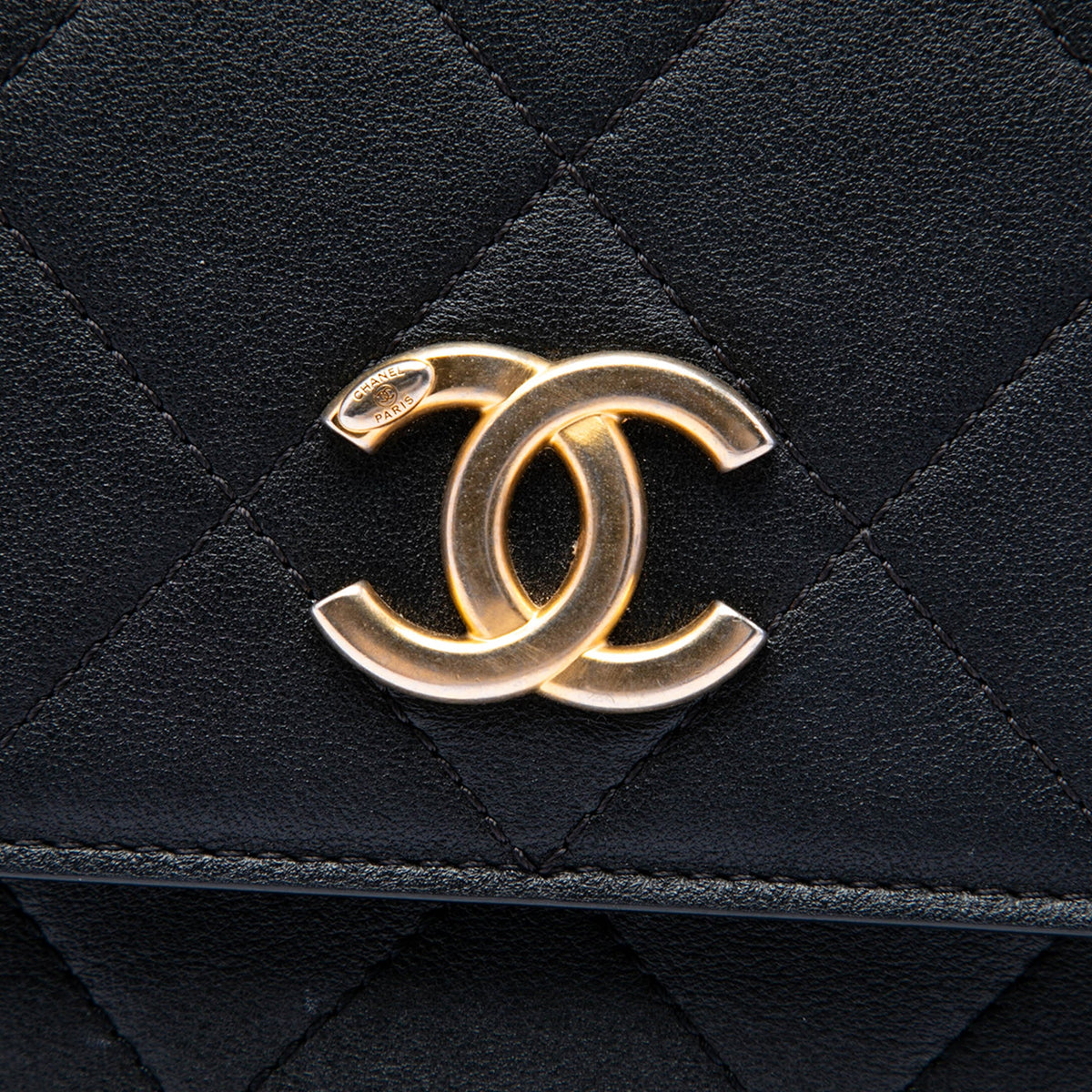 Chanel Small Quilted Calfskin Chain Hobo Flap