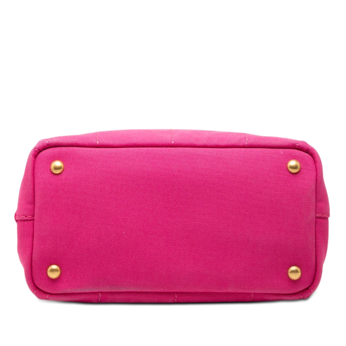 Prada Small Canvas Canapa Logo Satchel
