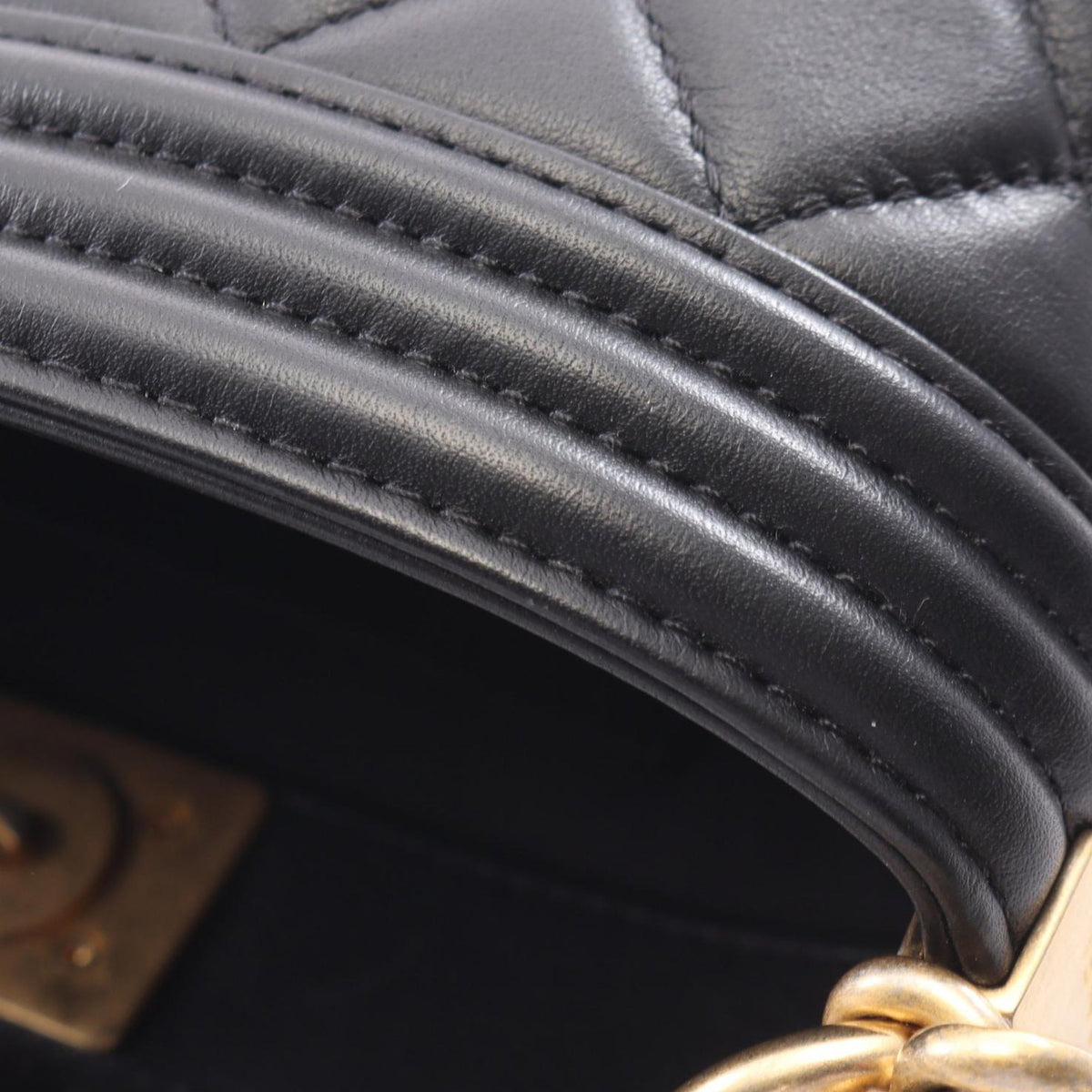 Chanel Quilted Lambskin Boy Bucket Bag