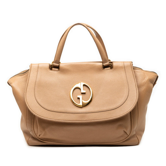 Gucci Medium Leather 1973 Handbag