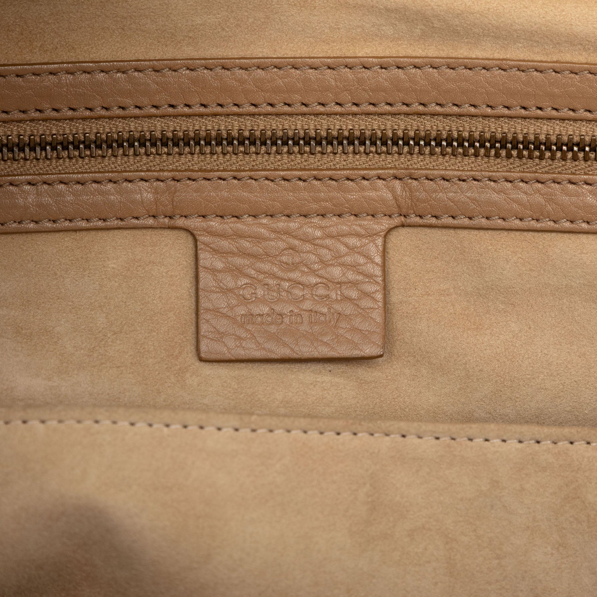 Gucci Medium Leather 1973 Handbag