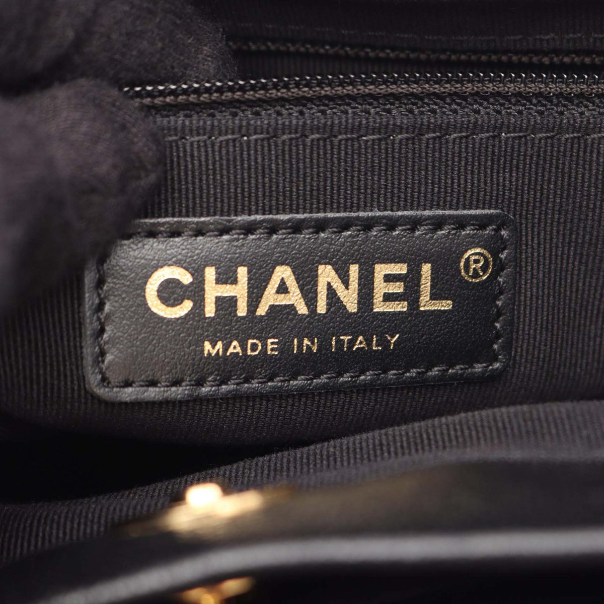 Chanel CC Quilted Lambskin Chain Shopping Bag