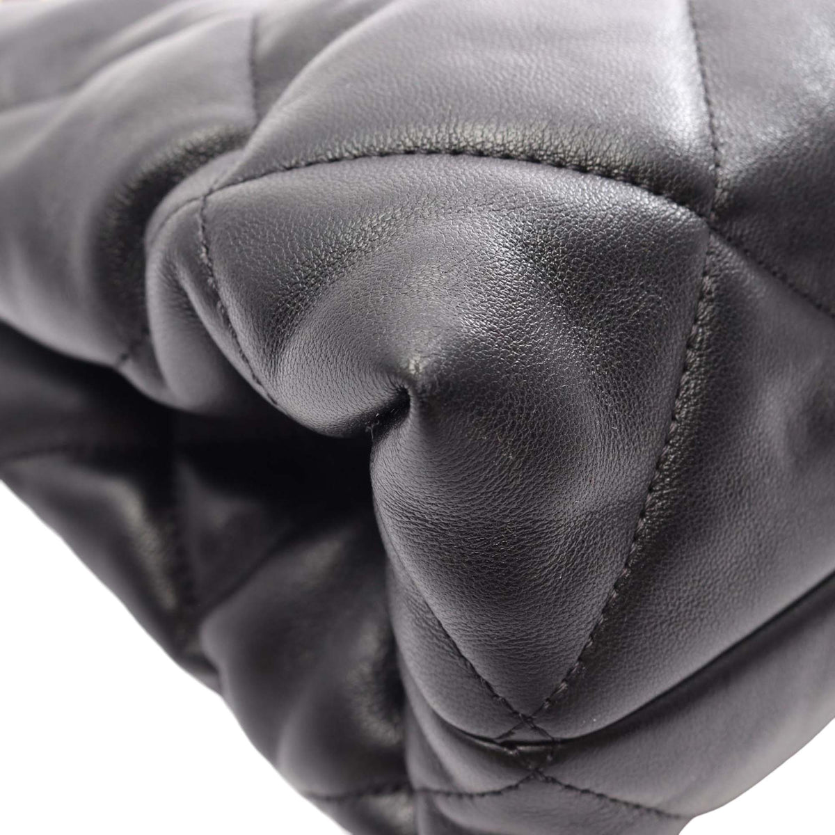Chanel CC Quilted Lambskin Chain Shopping Bag