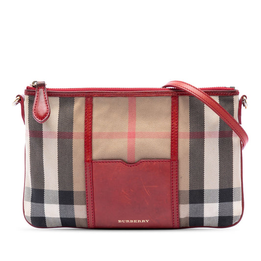 Burberry House Check Canvas Crossbody