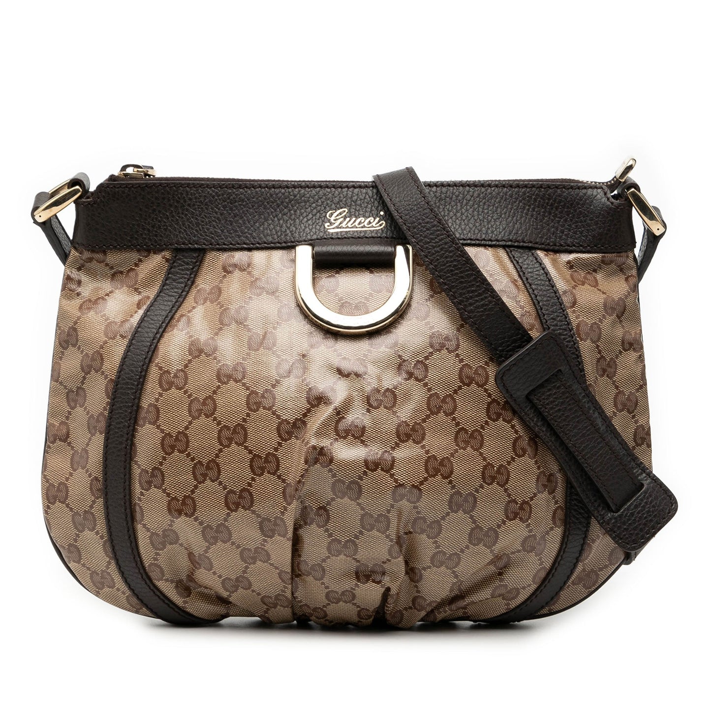 Gucci GG Crystal Abbey D Ring Crossbody