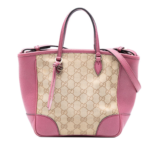 Gucci Small GG Canvas Bree Satchel