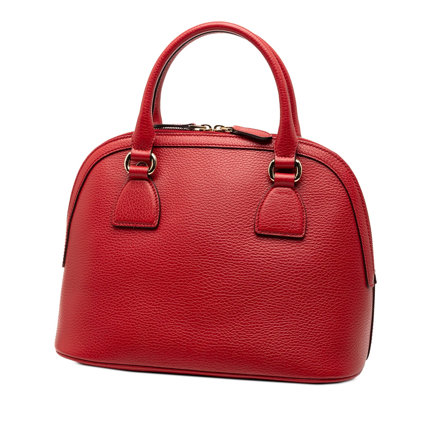 Gucci Small Dollar Calfskin GG Charm Dome Satchel