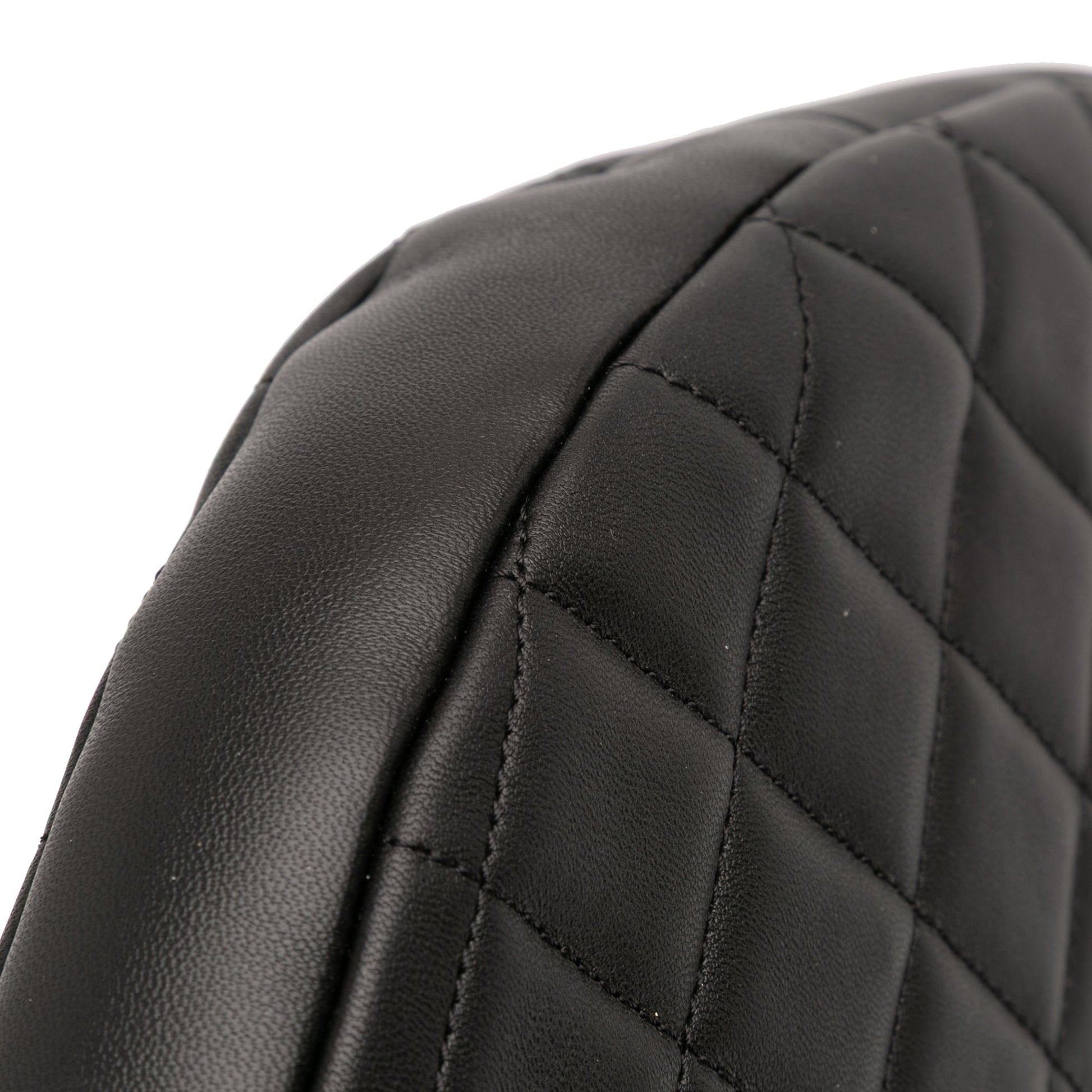 Chanel Quilted Lambskin All About Chains Hobo