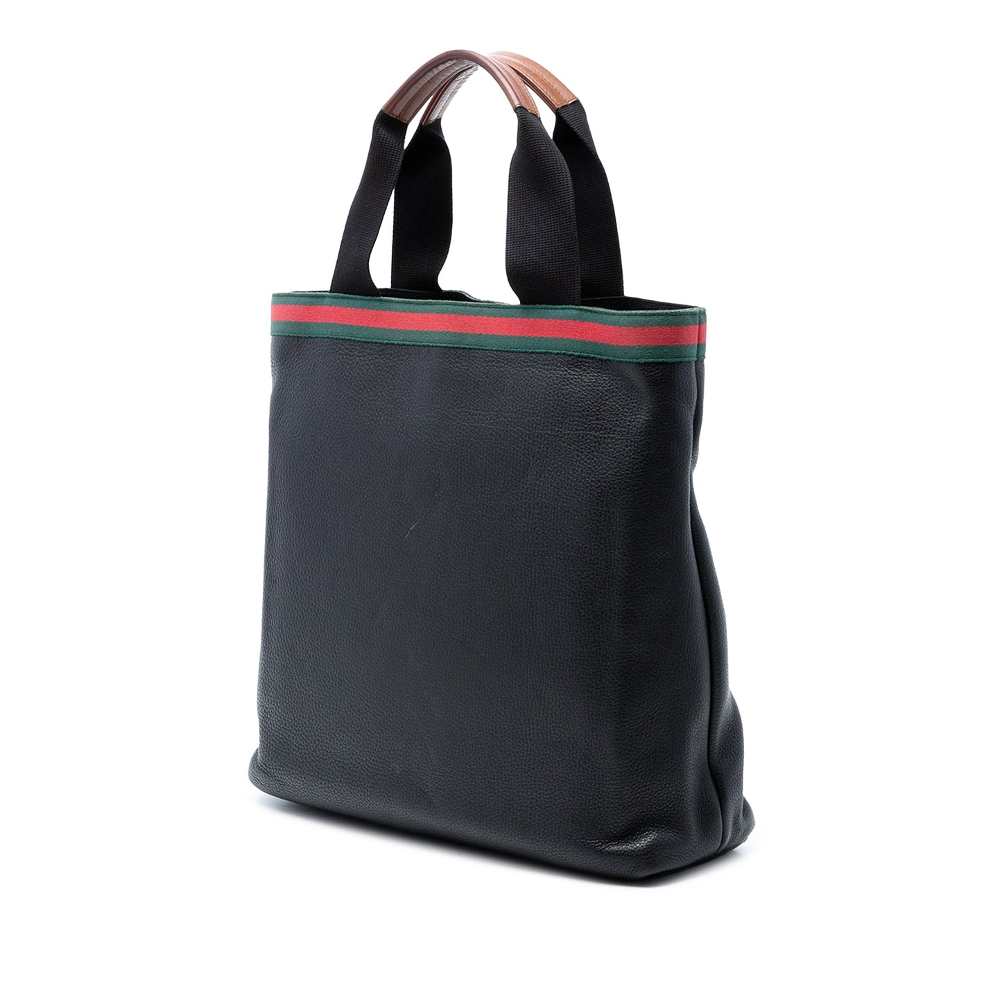 Gucci Calfskin Web Tote
