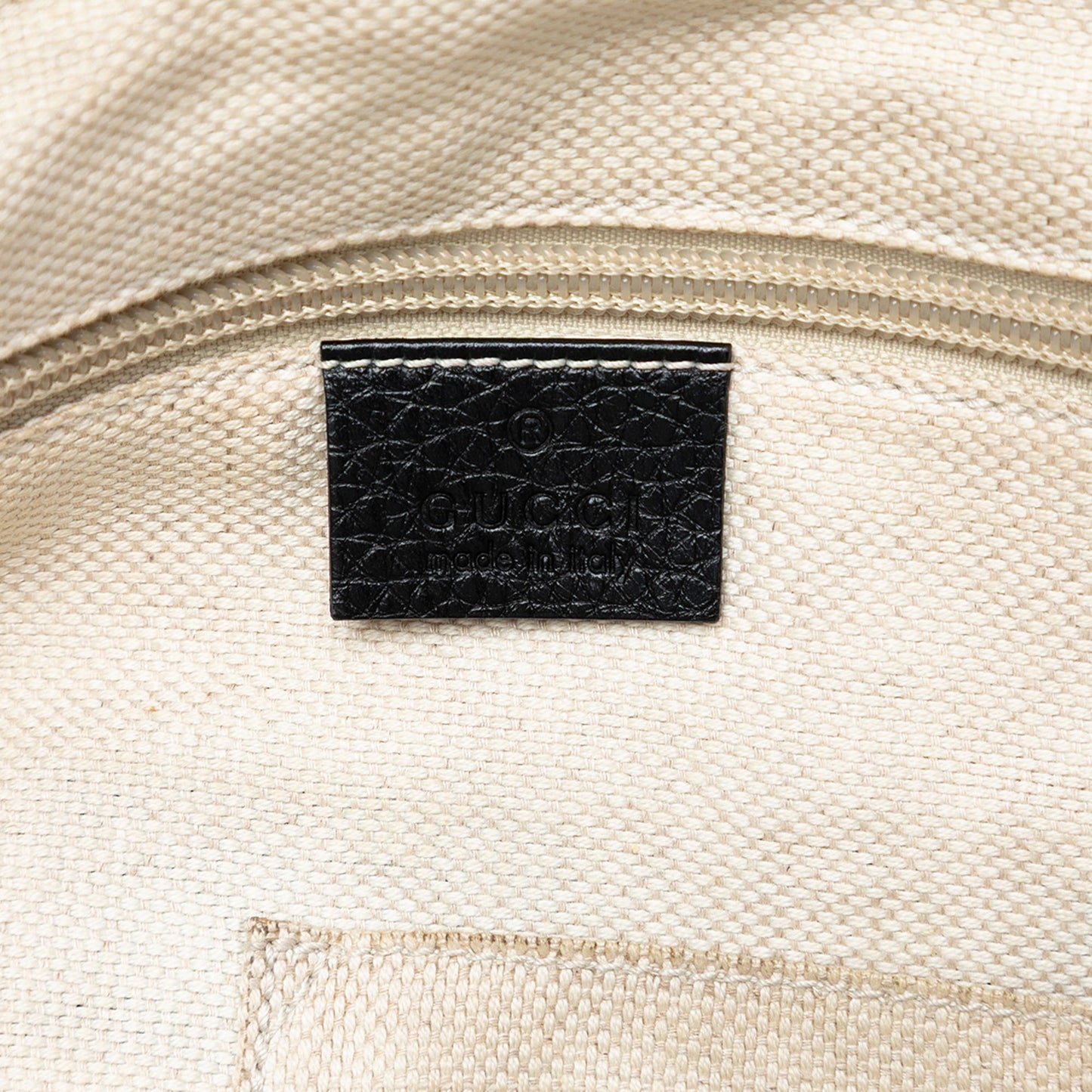 Gucci Calfskin Web Tote