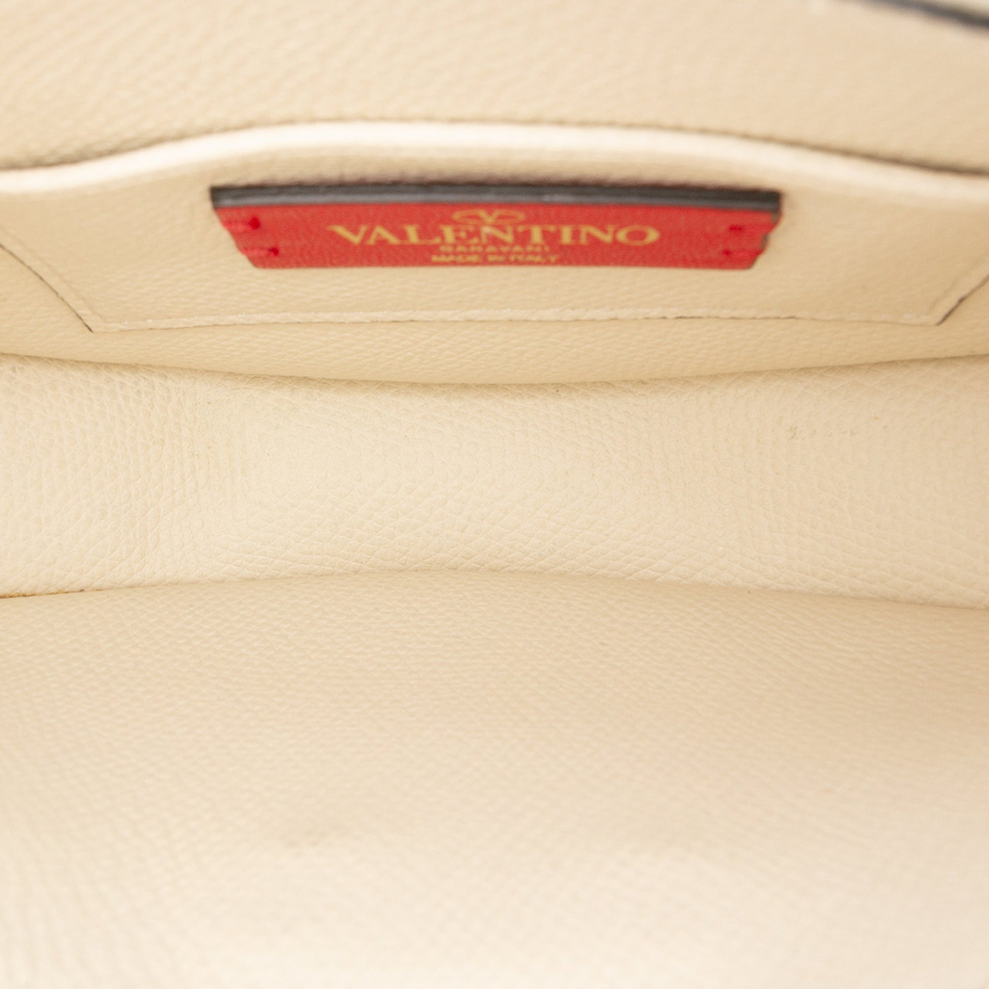 Valentino Mini Grainy Calfskin VLogo Hobo