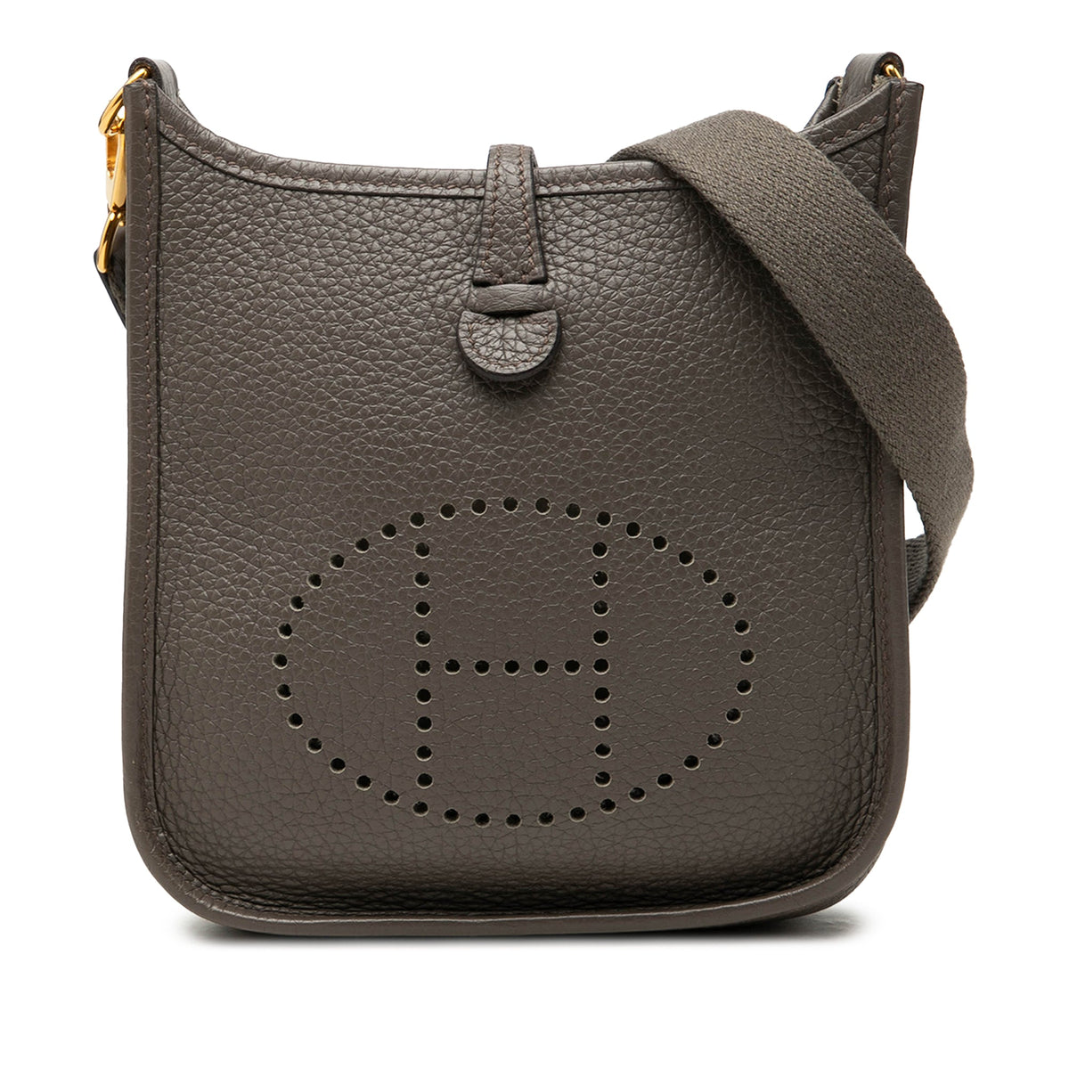 Hermès Clemence Evelyne Amazone TPM — Gray