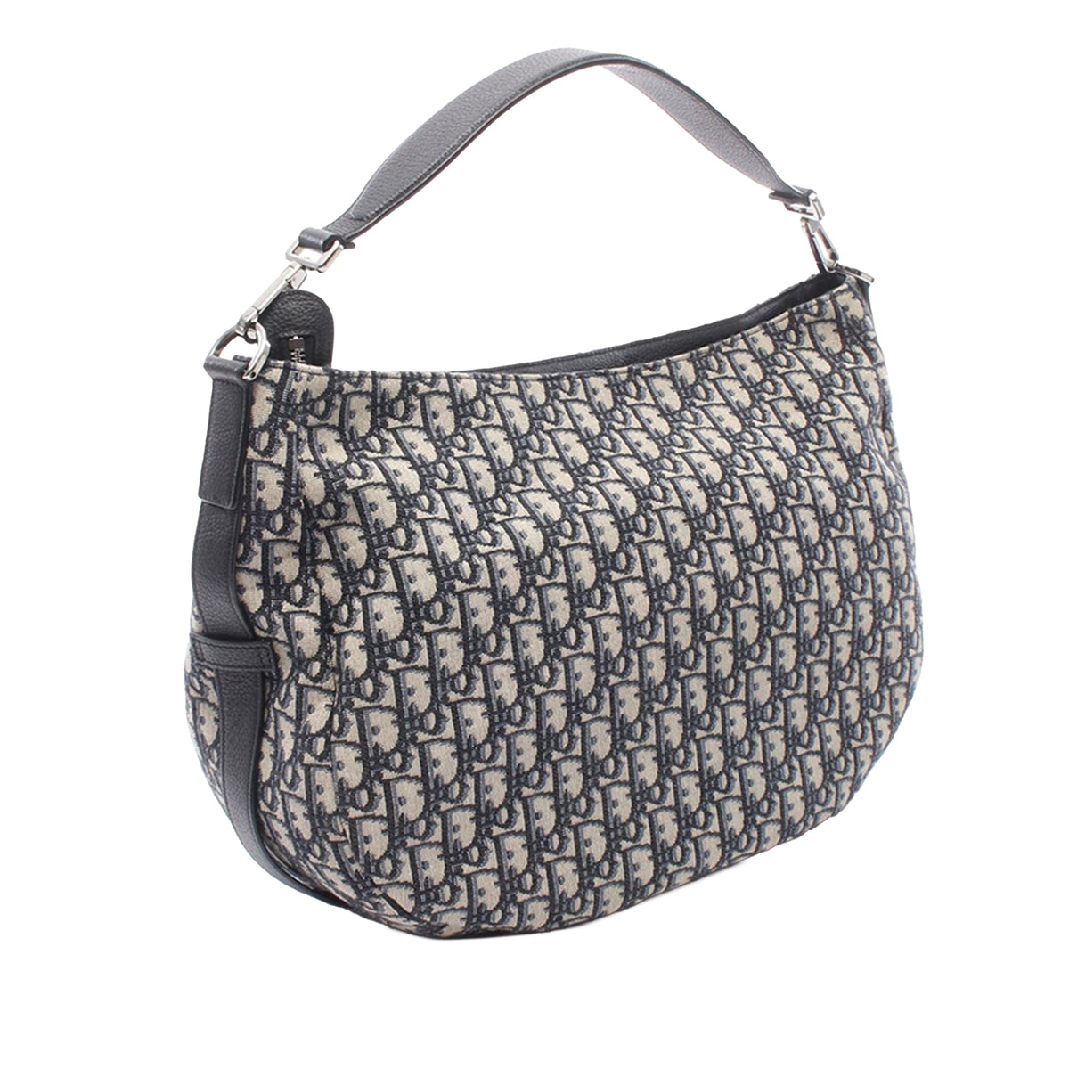 Dior Oblique Canvas Soft Saddle Satchel