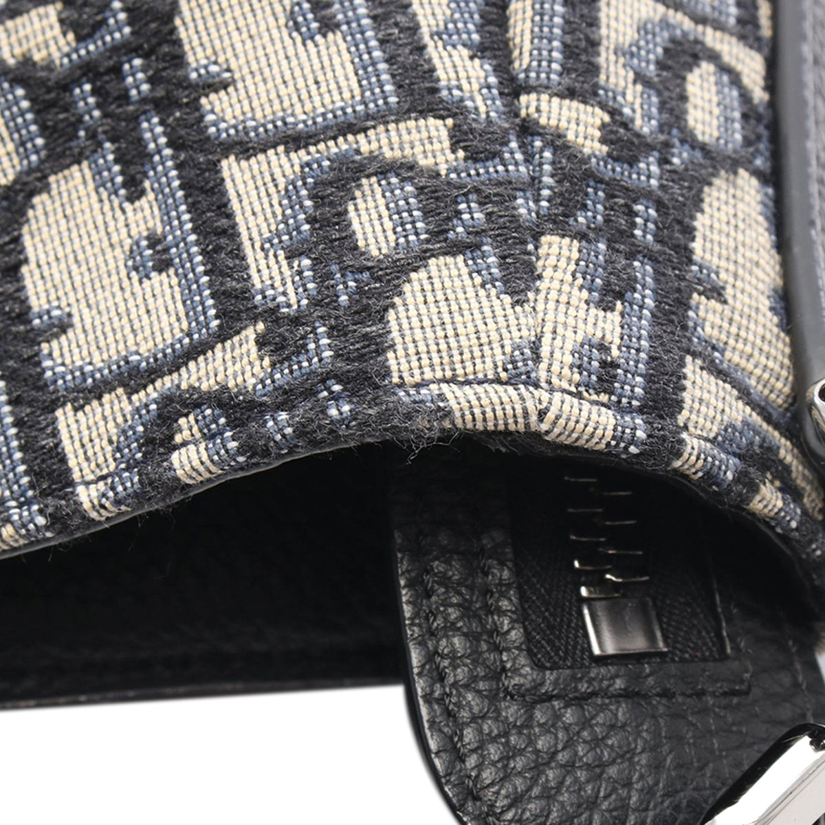 Dior Oblique Canvas Soft Saddle Satchel