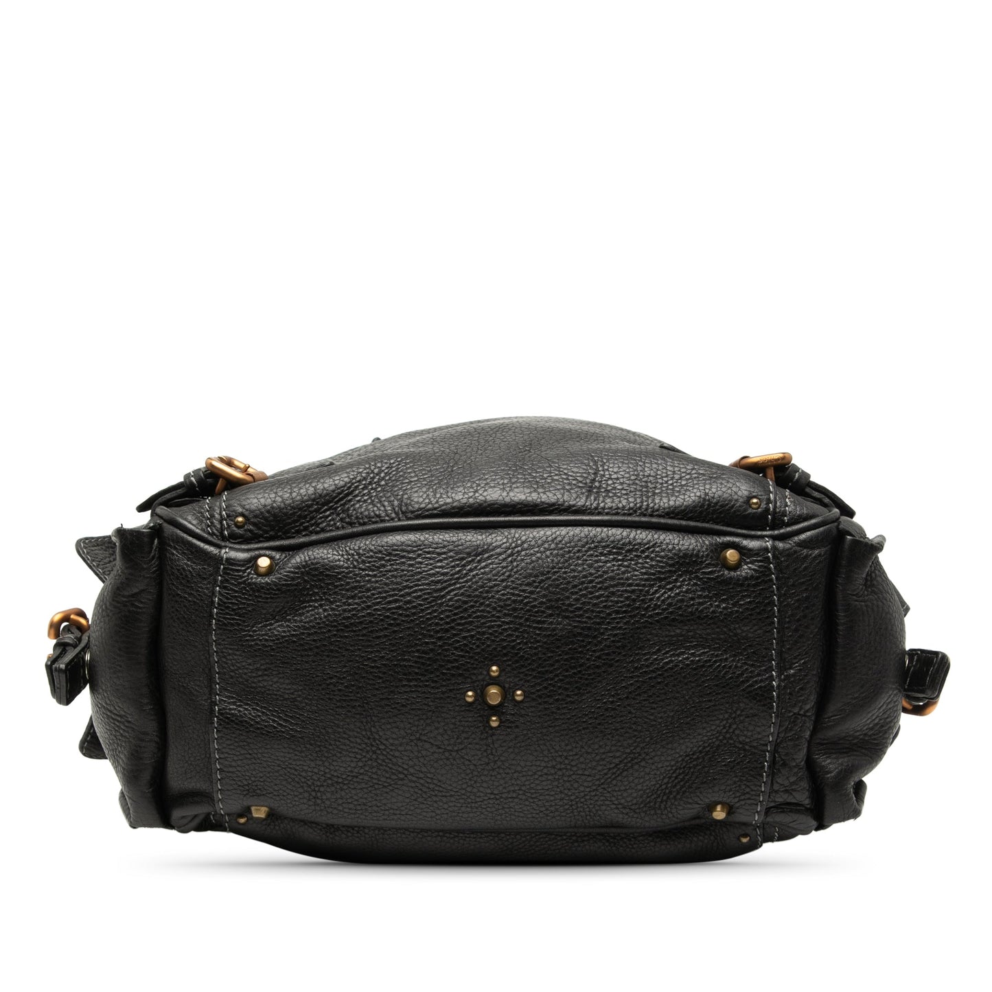 Chloé Large Grained Leather Paddington Handbag