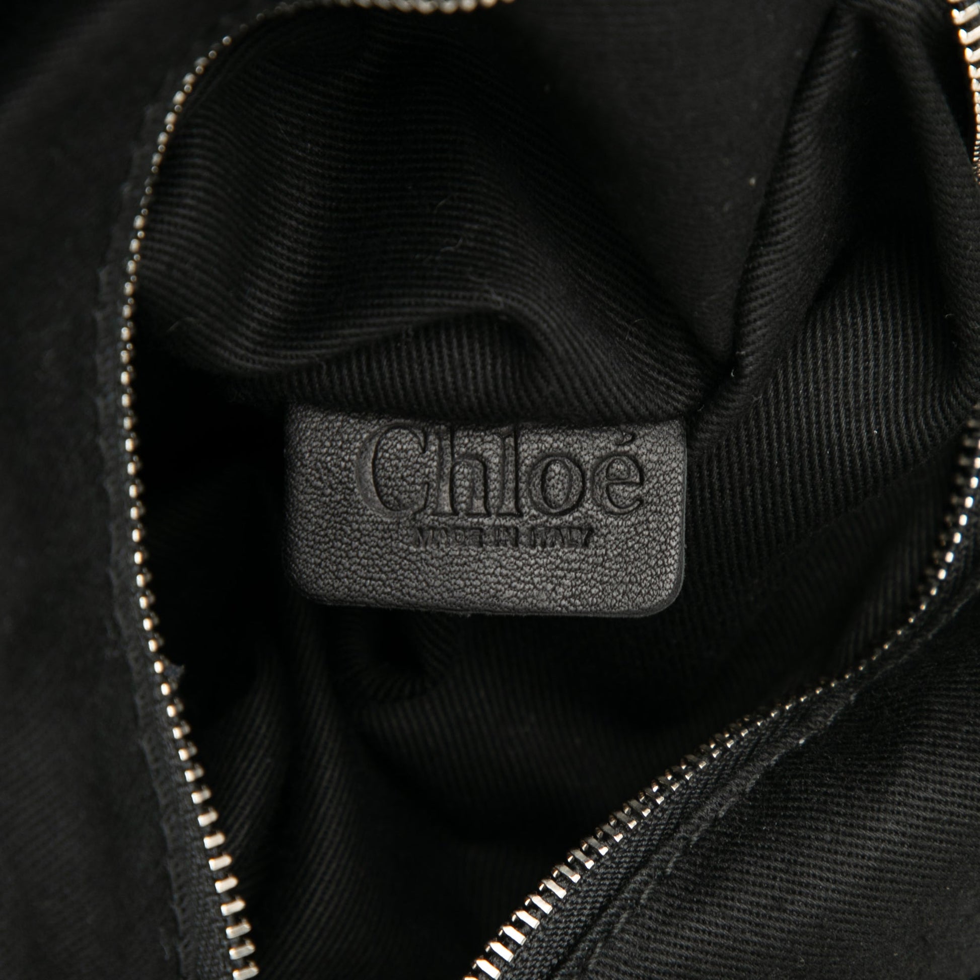 Chloé Large Grained Leather Paddington Handbag
