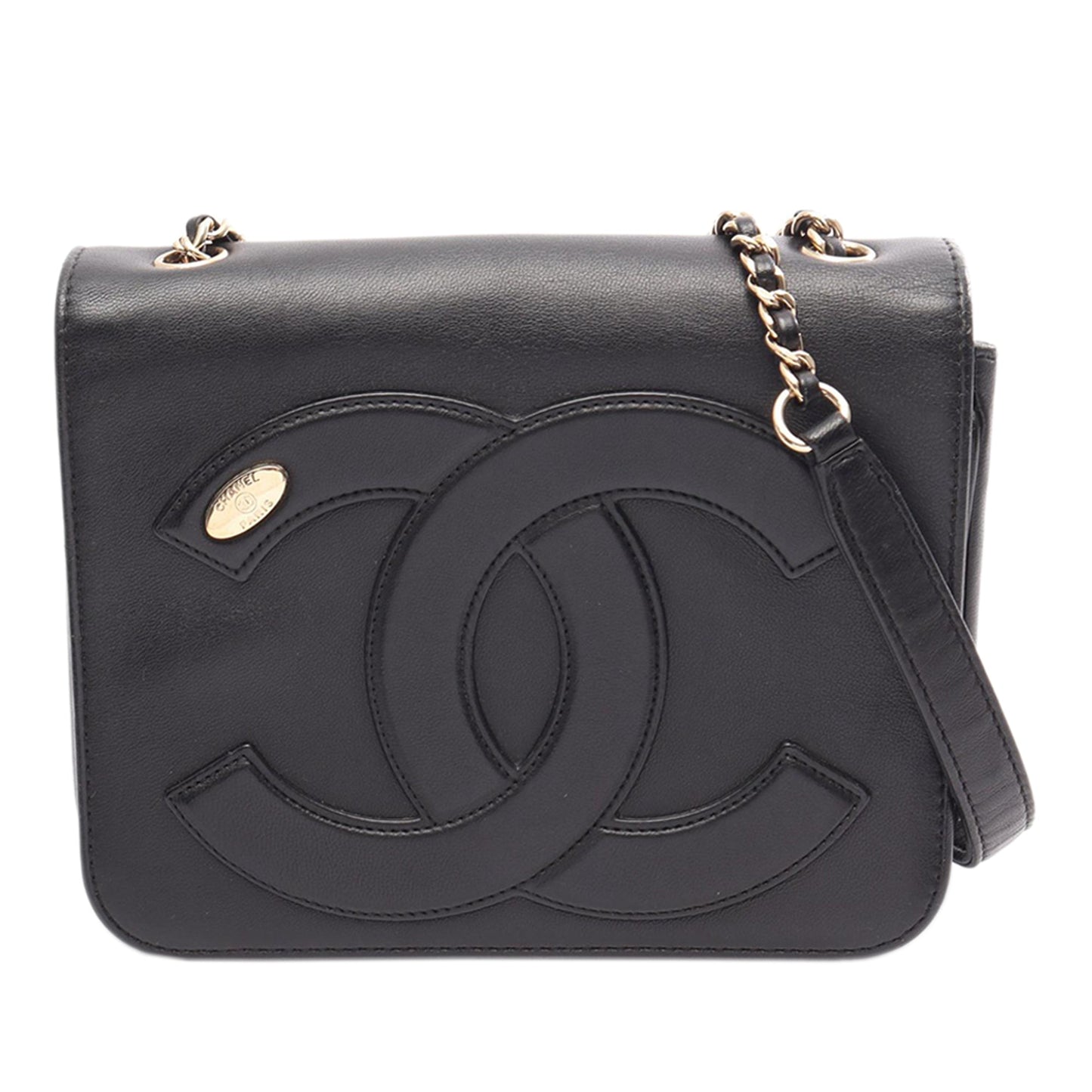 Chanel Lambskin CC Mania Flap
