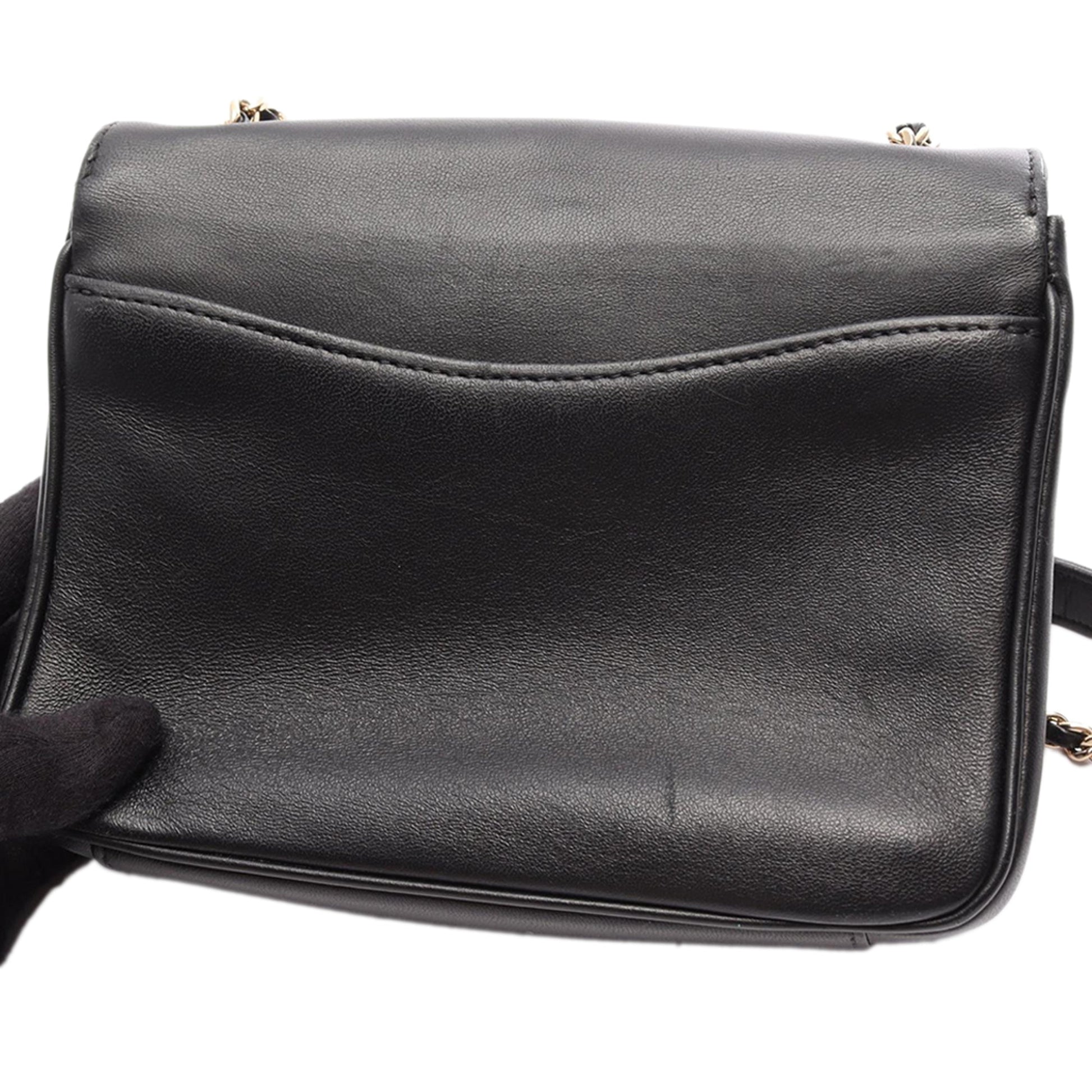 Chanel Lambskin CC Mania Flap