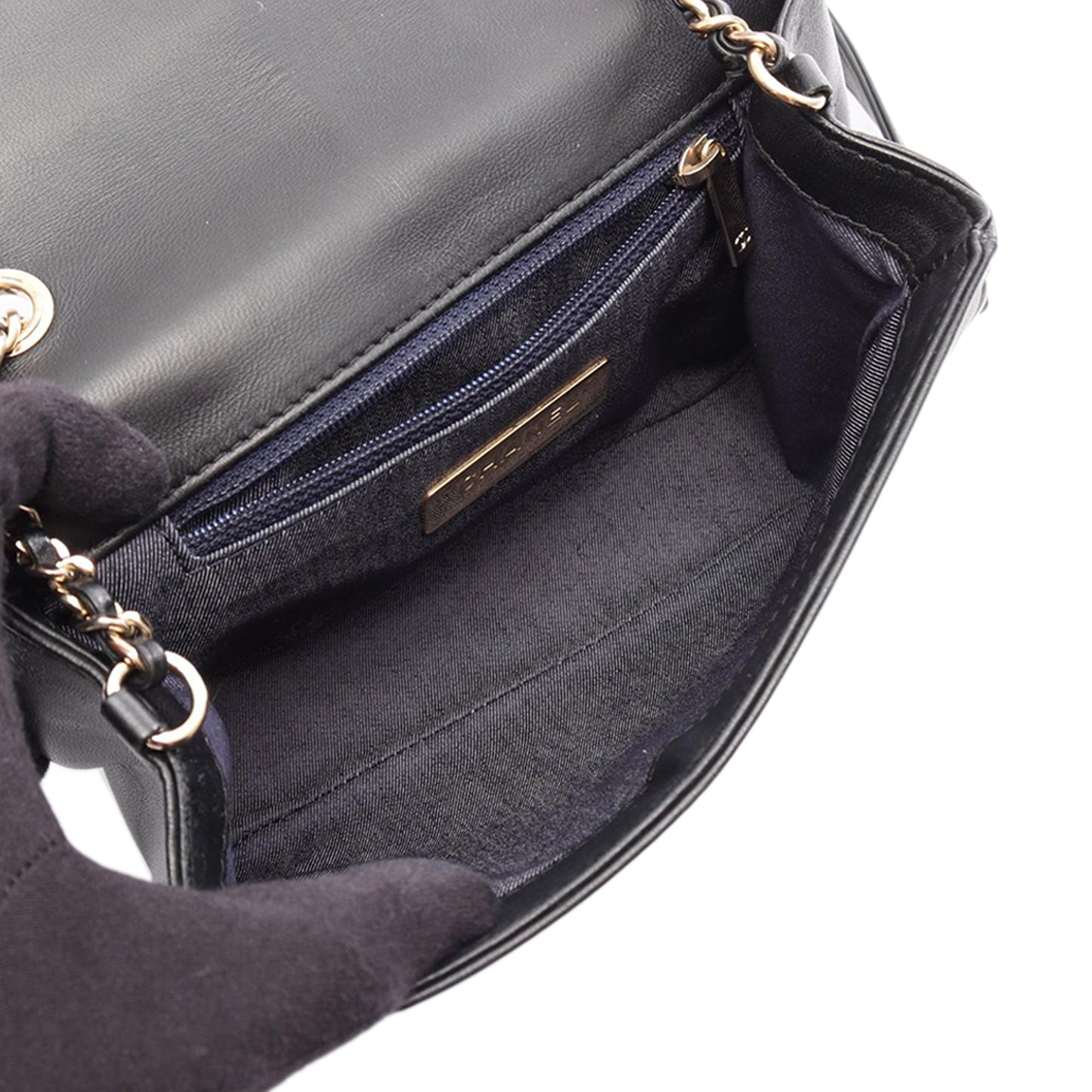 Chanel Lambskin CC Mania Flap