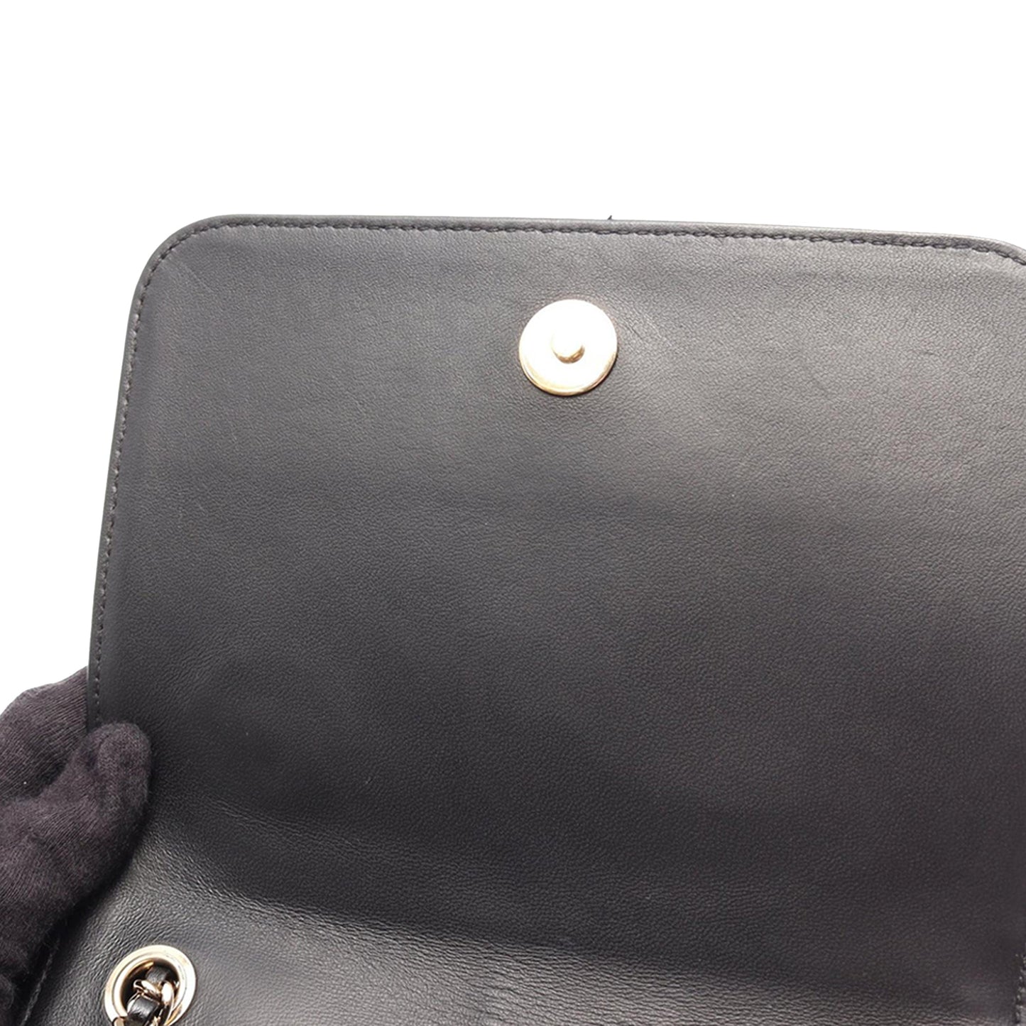 Chanel Lambskin CC Mania Flap