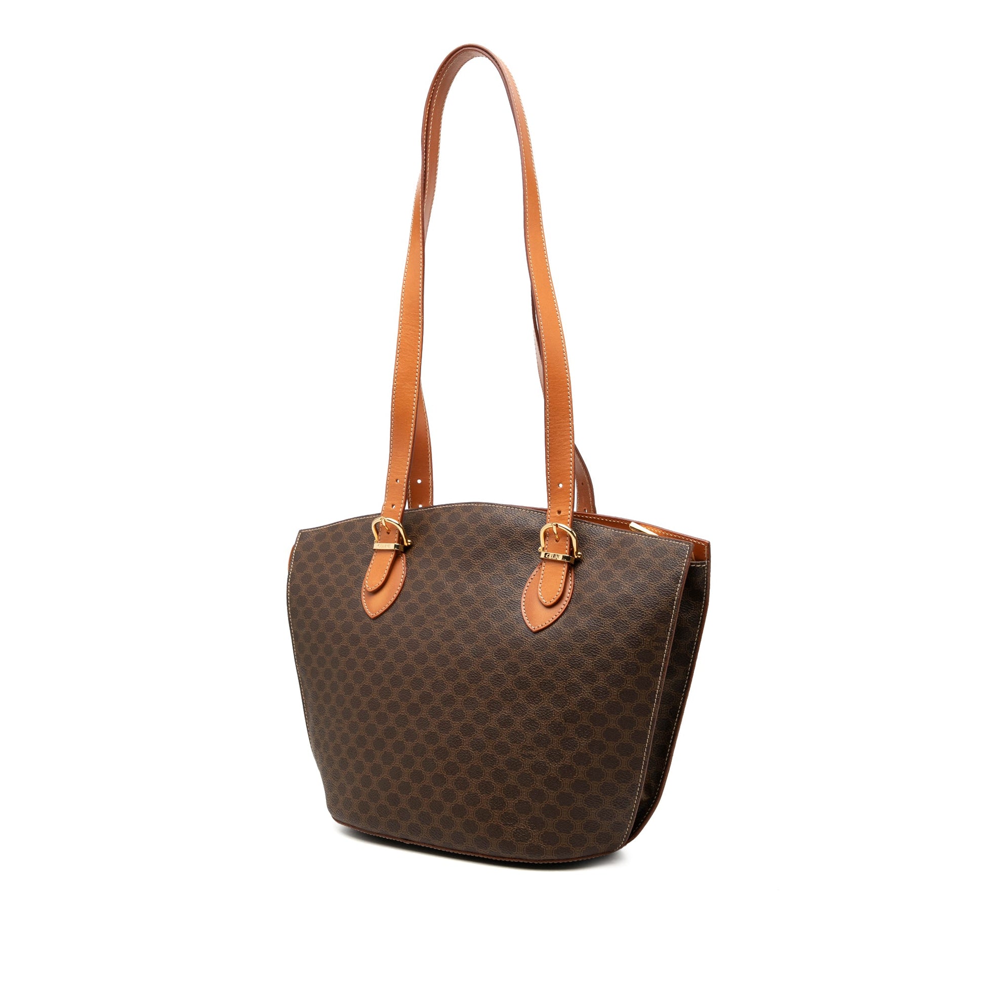 Celine Macadam Coated Canvas Tote