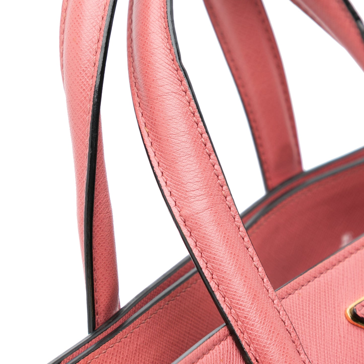 Prada Saffiano Soft Triple Pocket Tote