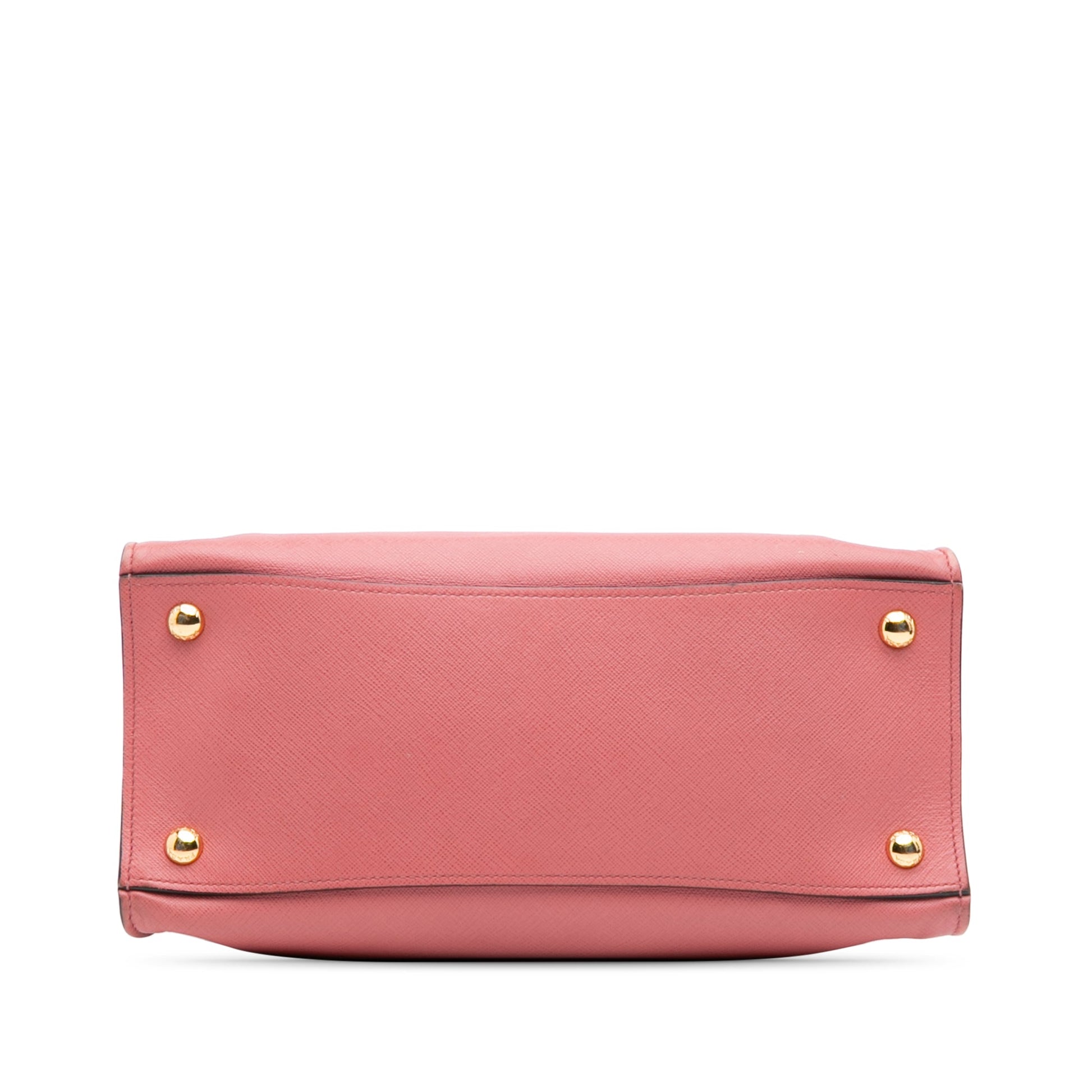Prada Saffiano Soft Triple Pocket Tote