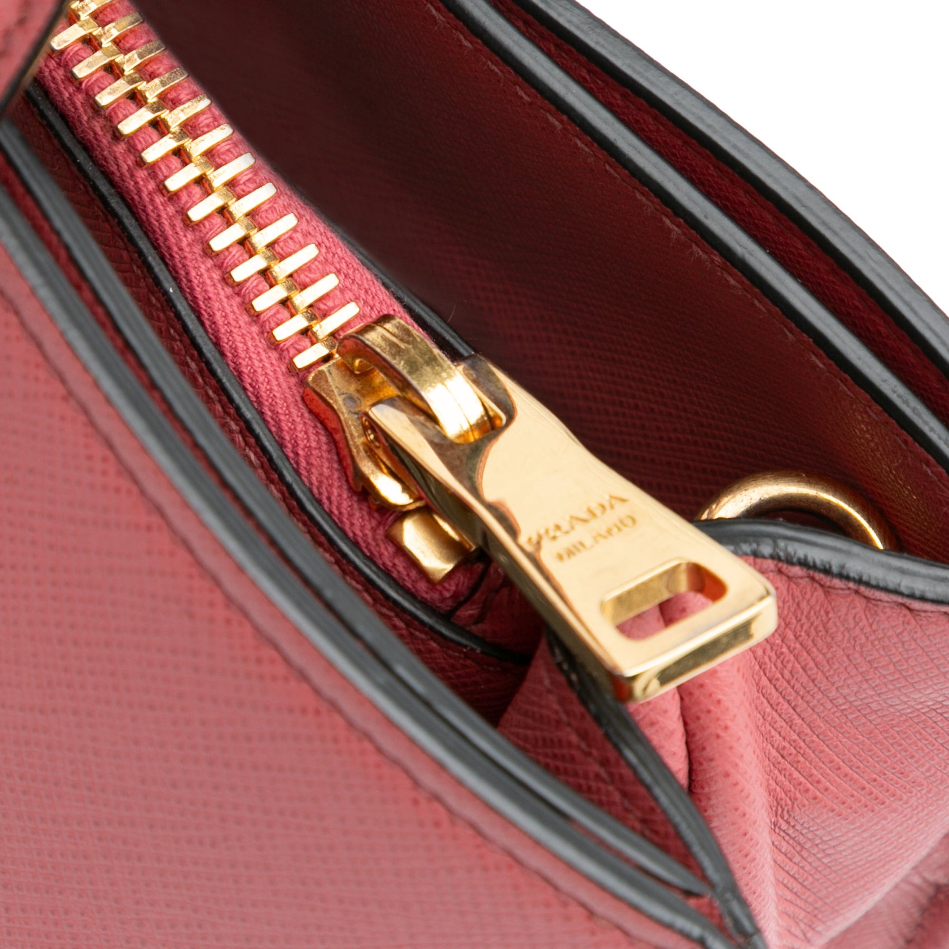 Prada Saffiano Soft Triple Pocket Tote