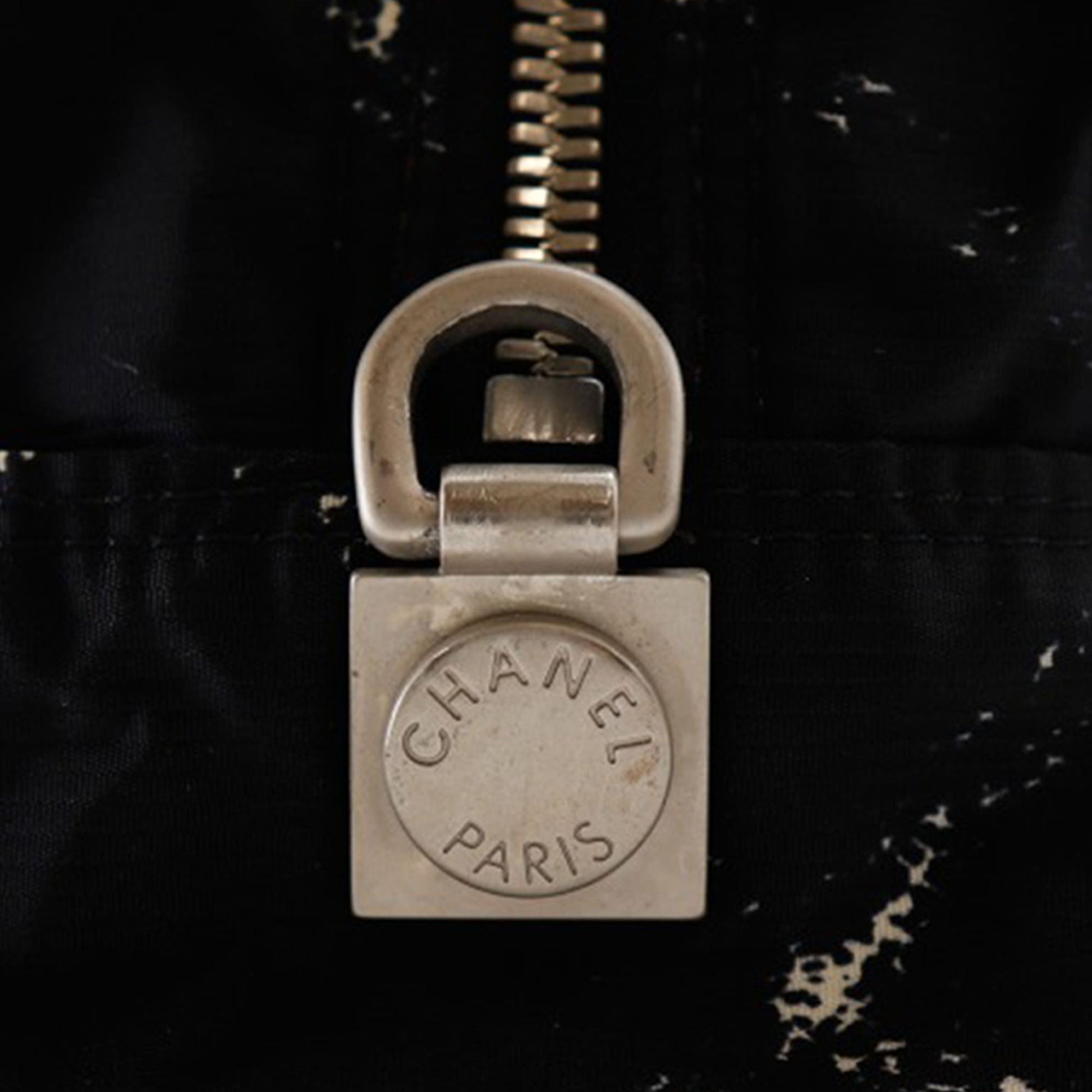 Chanel Old Travel Line Nylon Travel Bag