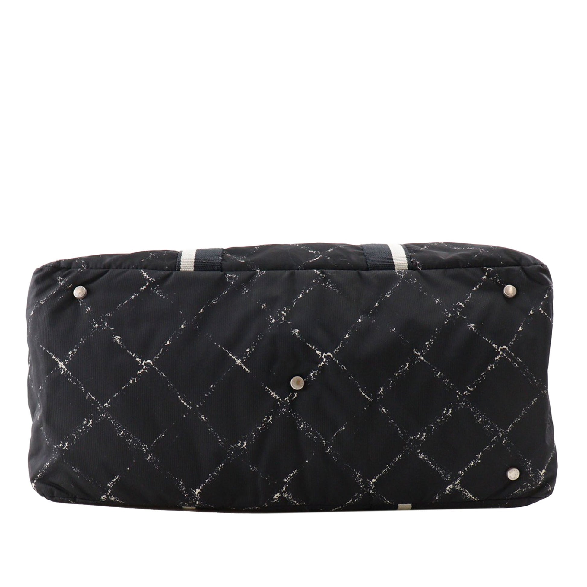 Chanel Old Travel Line Nylon Travel Bag