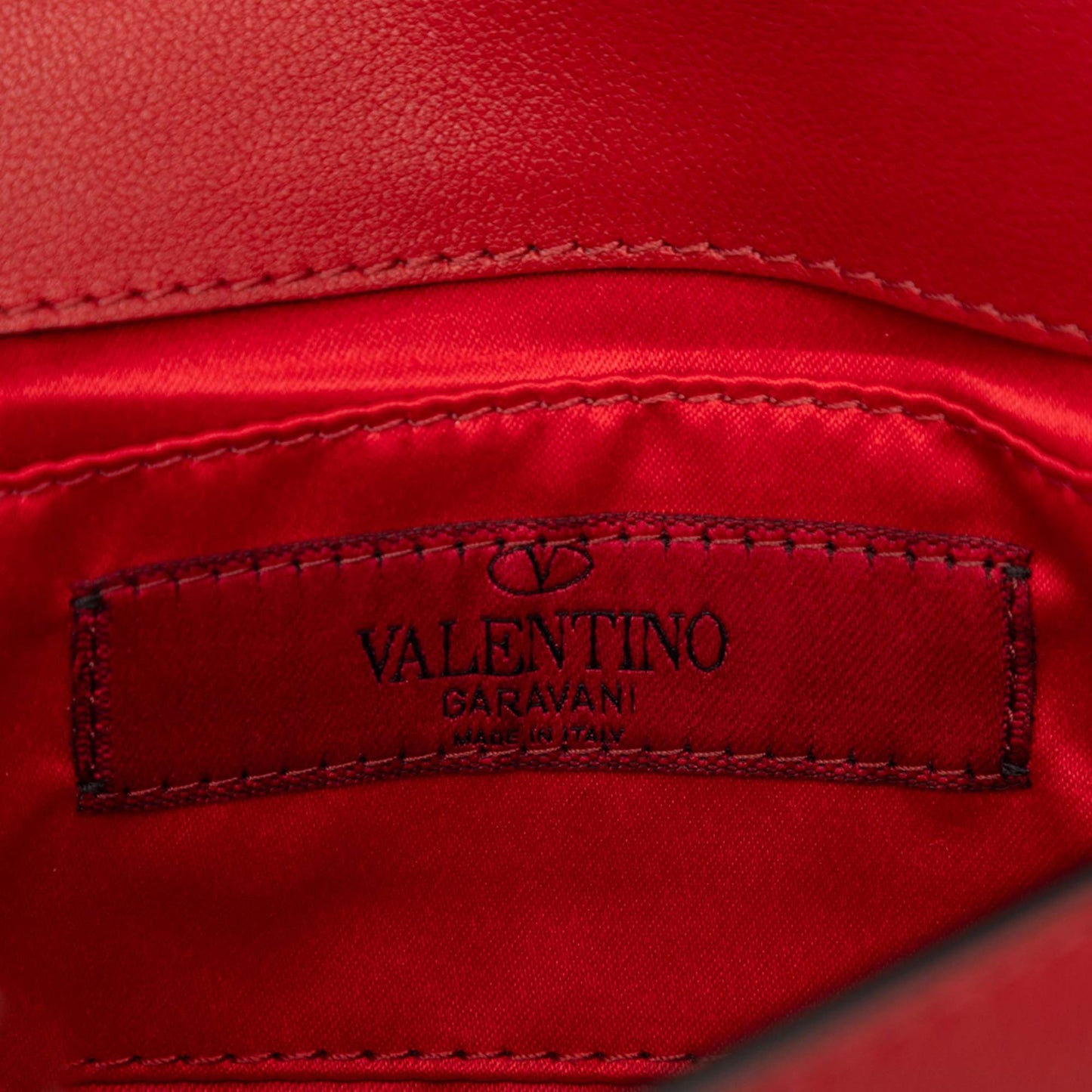Valentino Leather Rockstud Chain Flap Crossbody